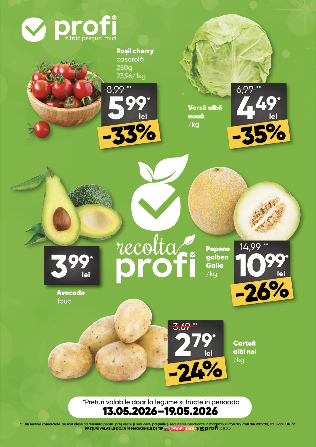 profi - Brosura PROFI Loco - Fresh Saptamana valabilă de la miercuri 13.05.2026 până la marți 19.05.2026 - page: 1