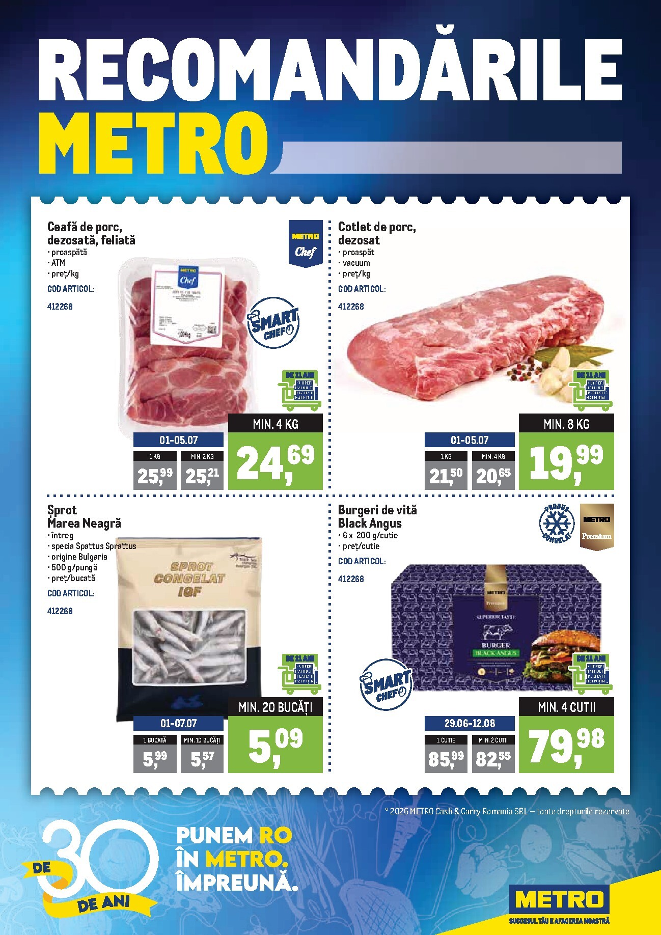 metro - Brosura Metro valabilă de la luni 29.06.2026 până la luni 06.07.2026
