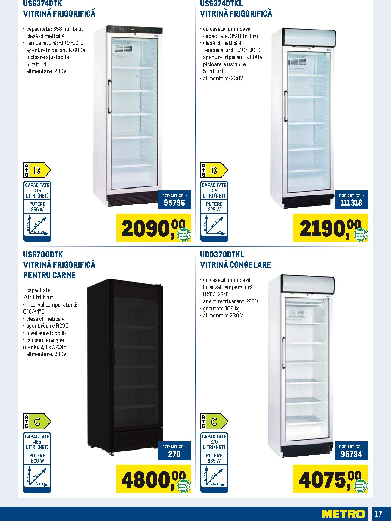 metro - Brosura Metro - Echipamente pentru magazinul tău valabilă de la miercuri 01.07.2026 până la miercuri 30.09.2026 - page: 17
