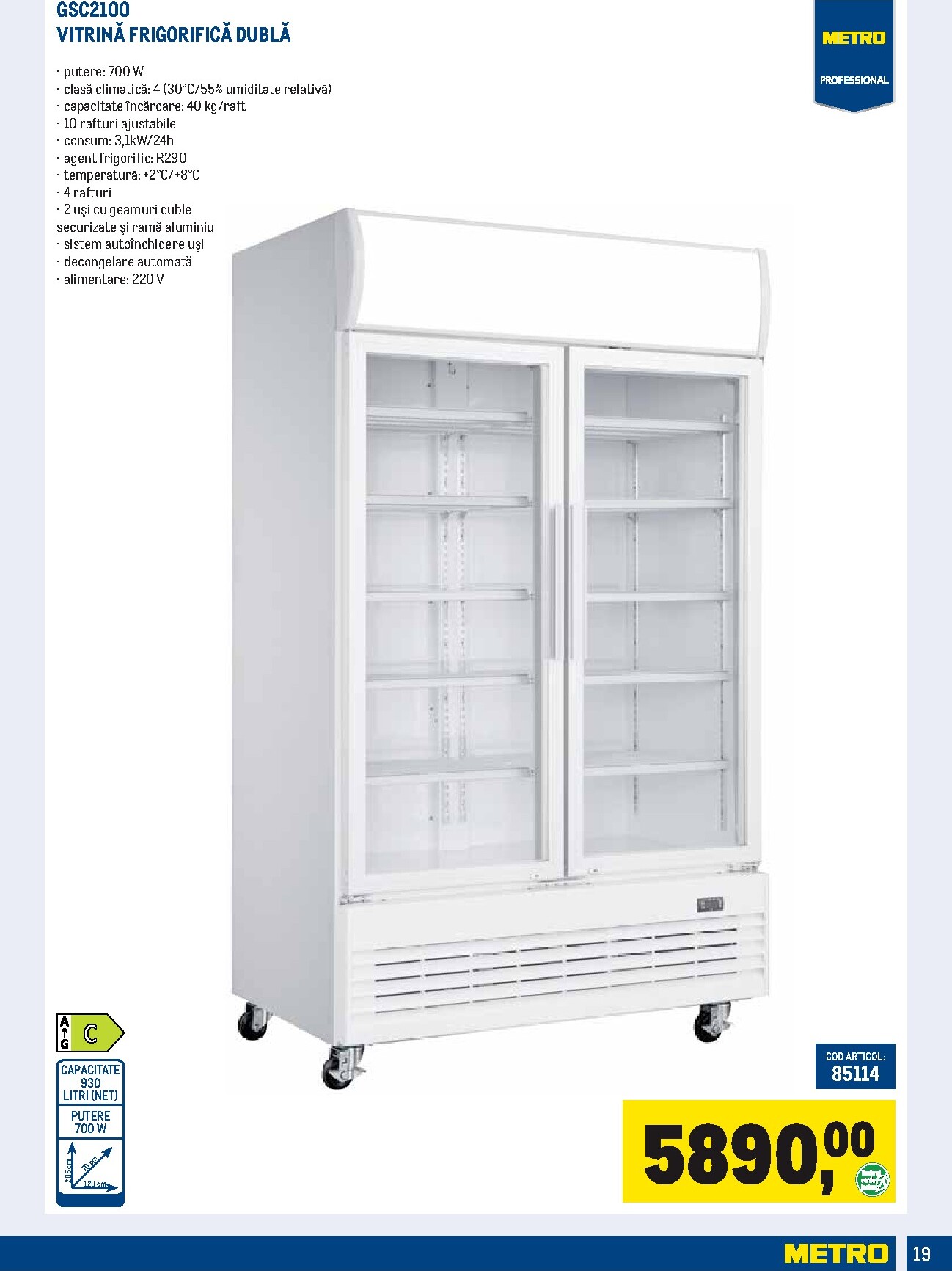 metro - Brosura Metro - Echipamente pentru magazinul tău valabilă de la miercuri 01.07.2026 până la miercuri 30.09.2026 - page: 19