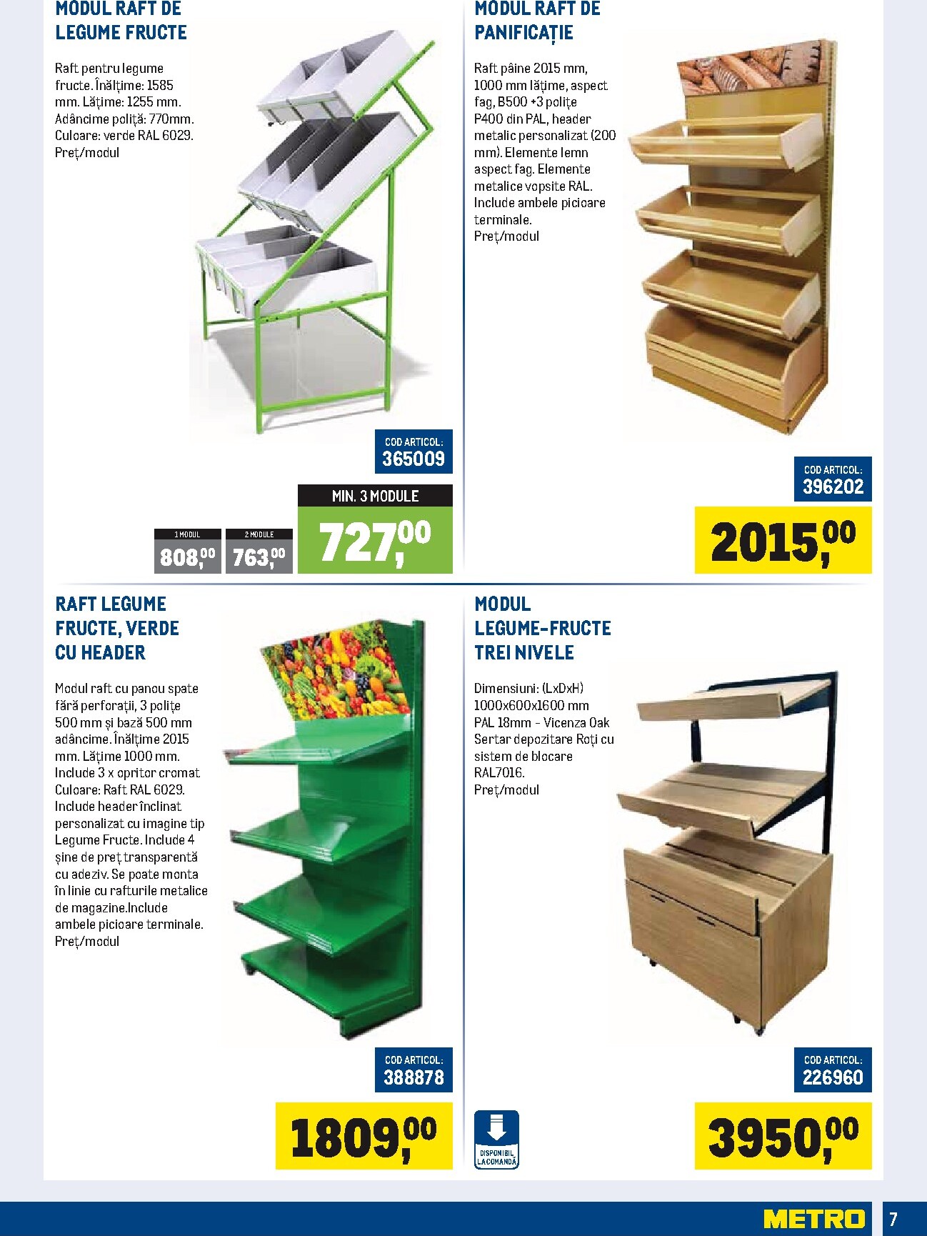 metro - Brosura Metro - Echipamente pentru magazinul tău valabilă de la miercuri 01.07.2026 până la miercuri 30.09.2026 - page: 7