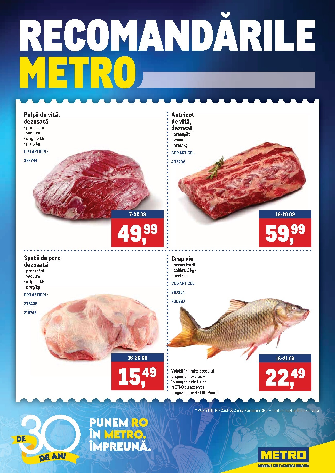 metro - Brosura Metro valabilă de la luni 14.09.2026 până la luni 21.09.2026 - page: 1