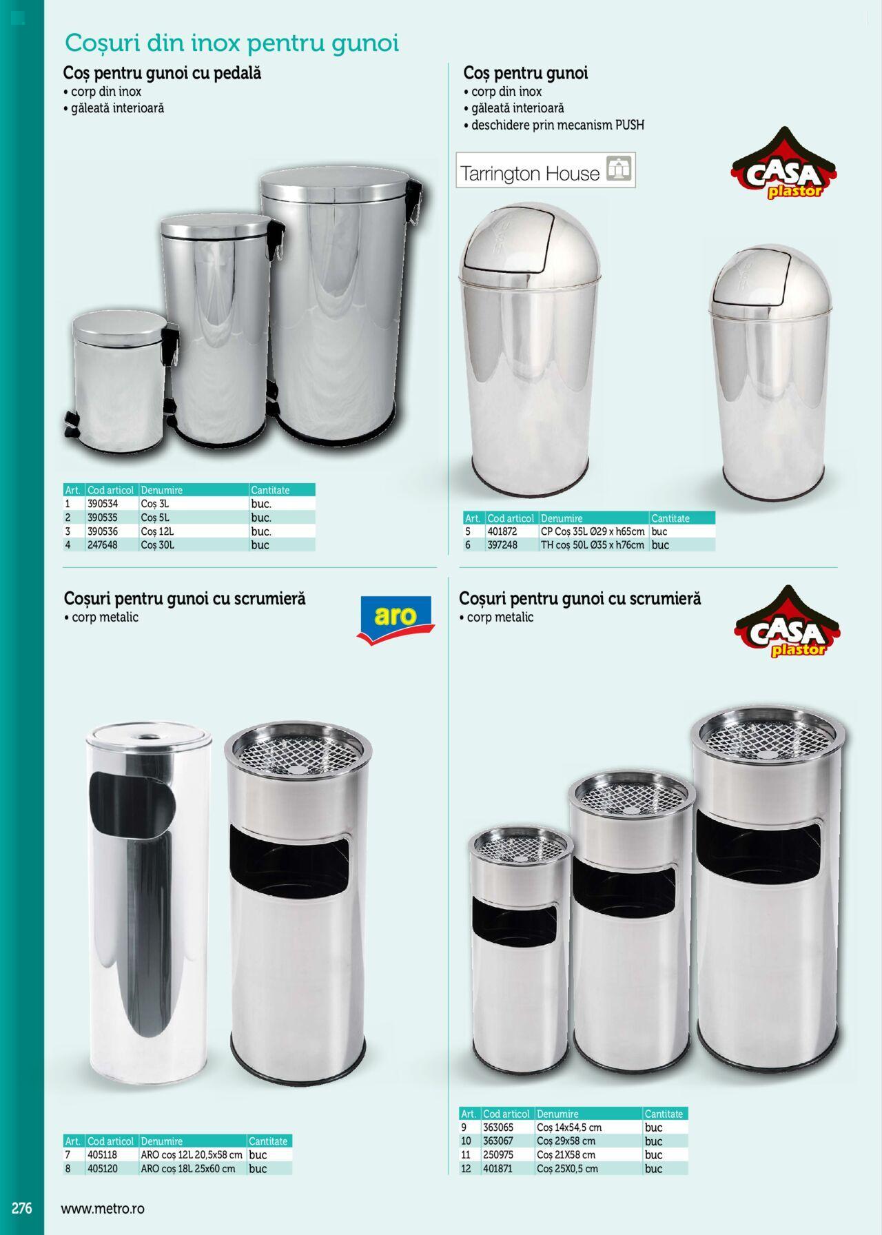 metro - Metro catalog - Echipamente Profesionale pentru HoReCa de luni 15.01.2024 - page: 276 metro - Metro catalog - Echipamente Profesionale pentru HoReCa de luni 15.01.2024 - page: 276