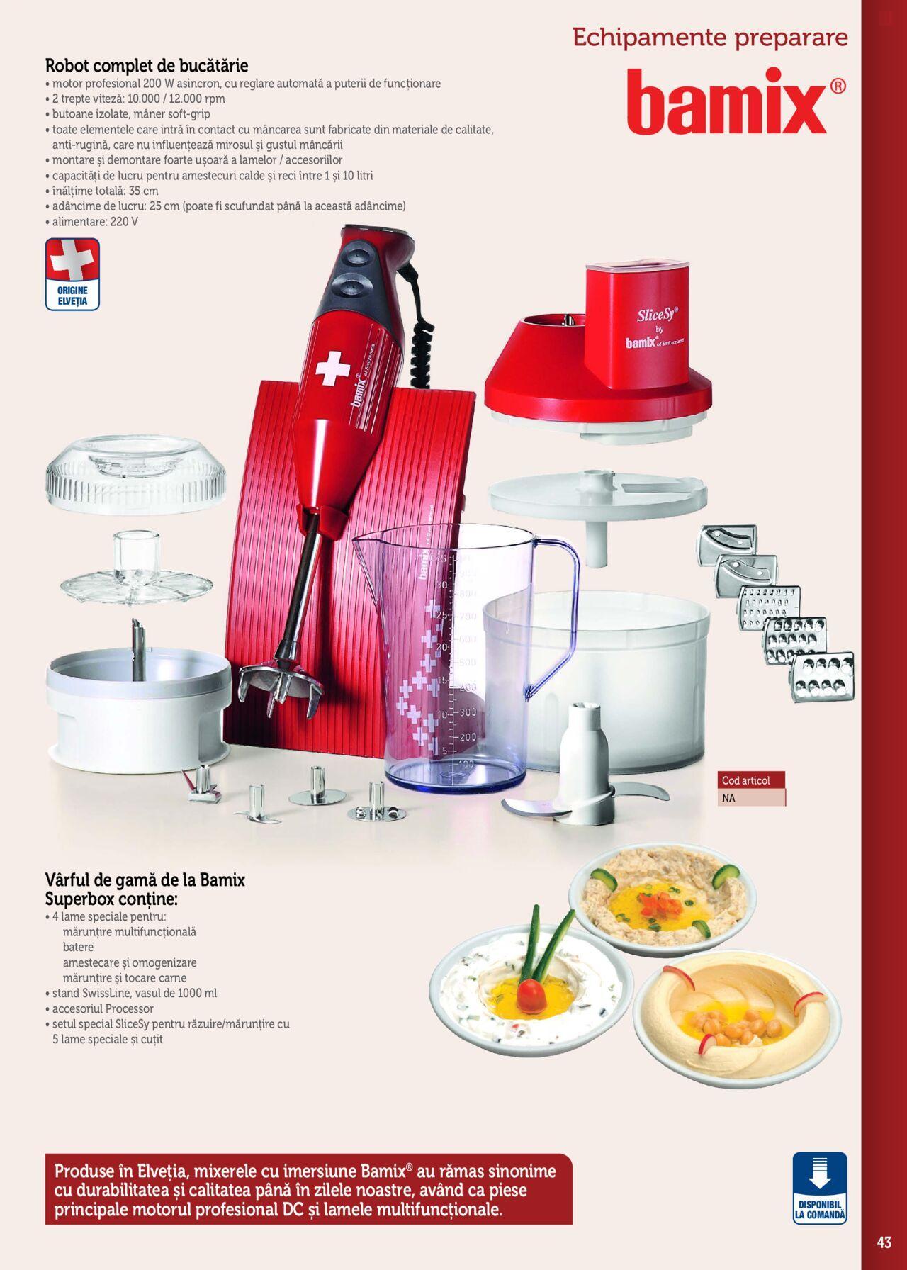 metro - Metro catalog - Echipamente Profesionale pentru HoReCa de luni 15.01.2024 - page: 43 metro - Metro catalog - Echipamente Profesionale pentru HoReCa de luni 15.01.2024 - page: 43