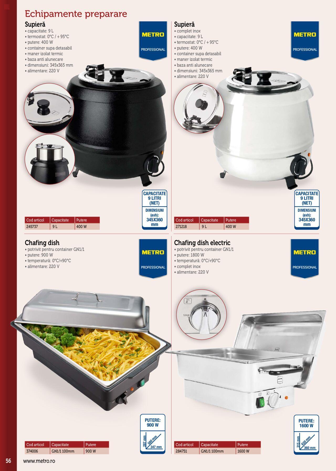 metro - Metro catalog - Echipamente Profesionale pentru HoReCa de luni 15.01.2024 - page: 56 metro - Metro catalog - Echipamente Profesionale pentru HoReCa de luni 15.01.2024 - page: 56