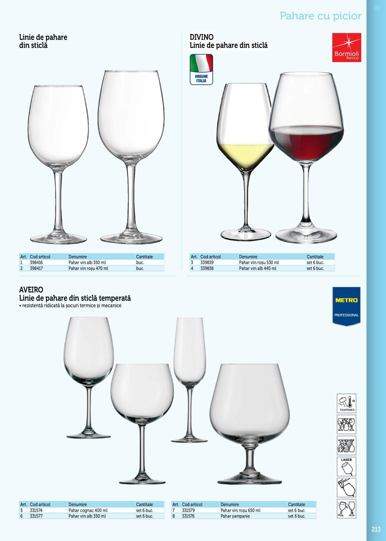 metro - Metro catalog - Echipamente Profesionale pentru HoReCa de luni 15.01.2024 - page: 213 metro - Metro catalog - Echipamente Profesionale pentru HoReCa de luni 15.01.2024 - page: 213