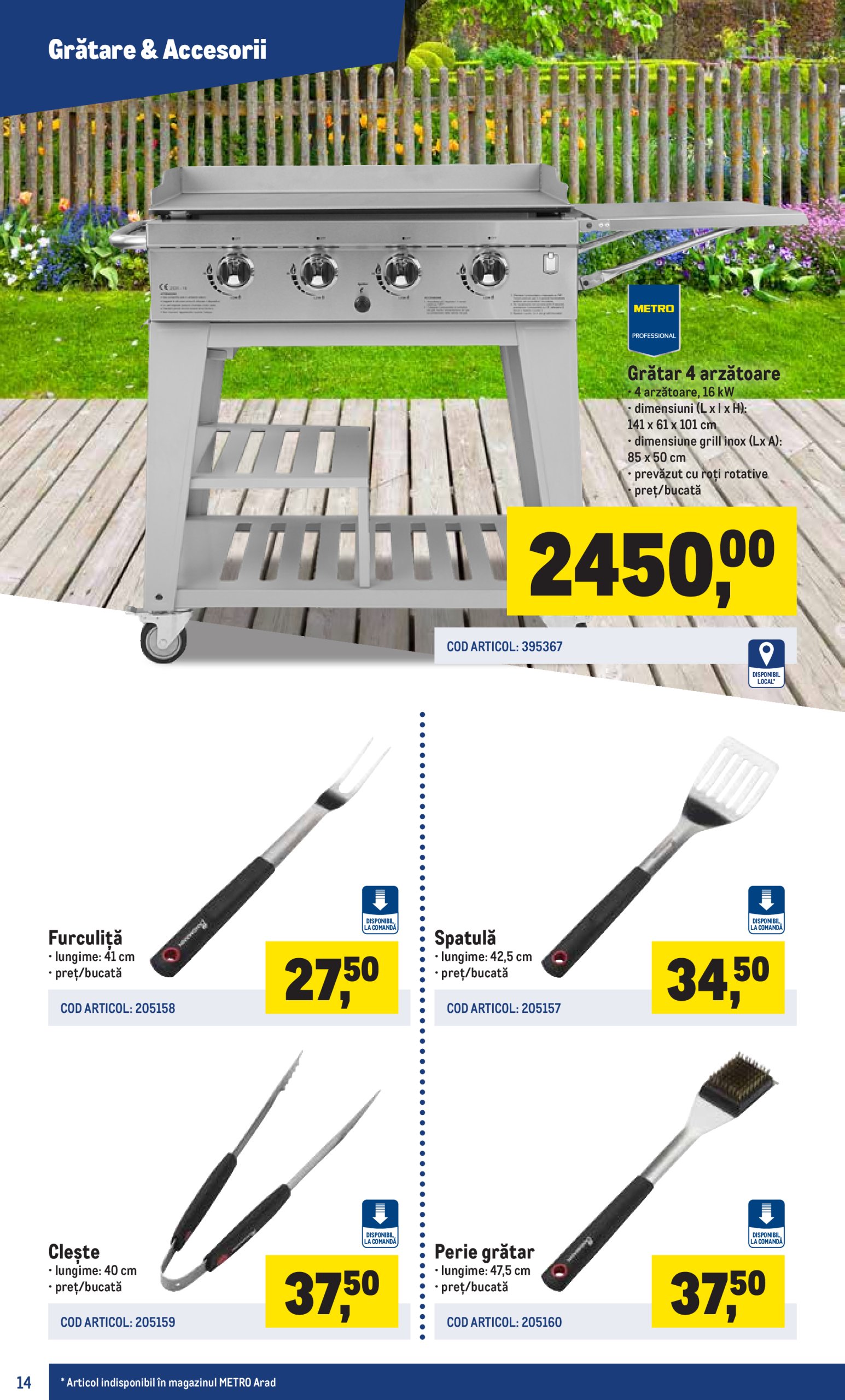 metro - Catalog Metro - Terasă și grădină PRO valabil din 17.03. - 30.06. - page: 14
