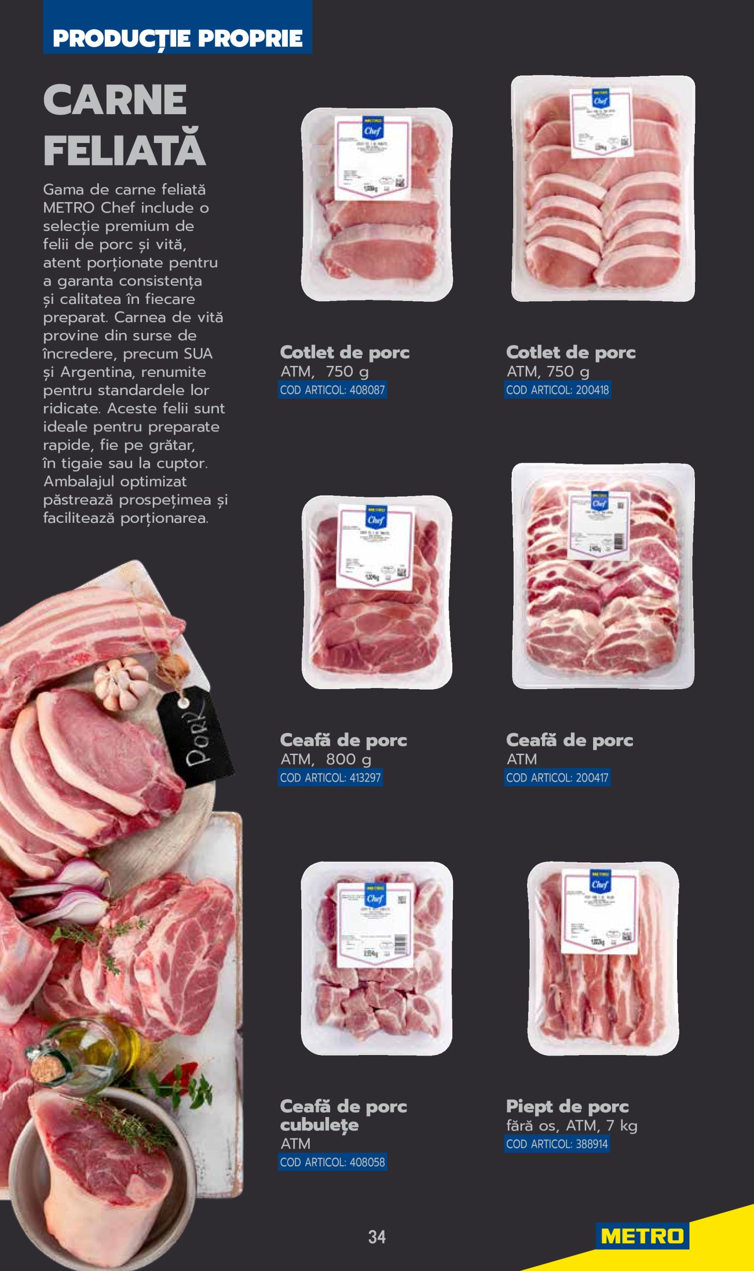 metro - Catalog Metro - Carne pentru Profesioniști valabil din 03.06. până pe 31.12. - page: 34 metro - Catalog Metro - Carne pentru Profesioniști valabil din 03.06. până pe 31.12. - page: 34