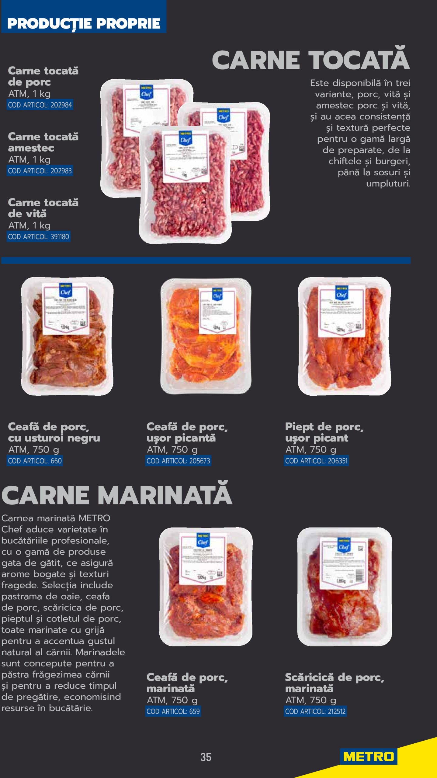 metro - Catalog Metro - Carne pentru Profesioniști valabil din 03.06. până pe 31.12. - page: 35 metro - Catalog Metro - Carne pentru Profesioniști valabil din 03.06. până pe 31.12. - page: 35