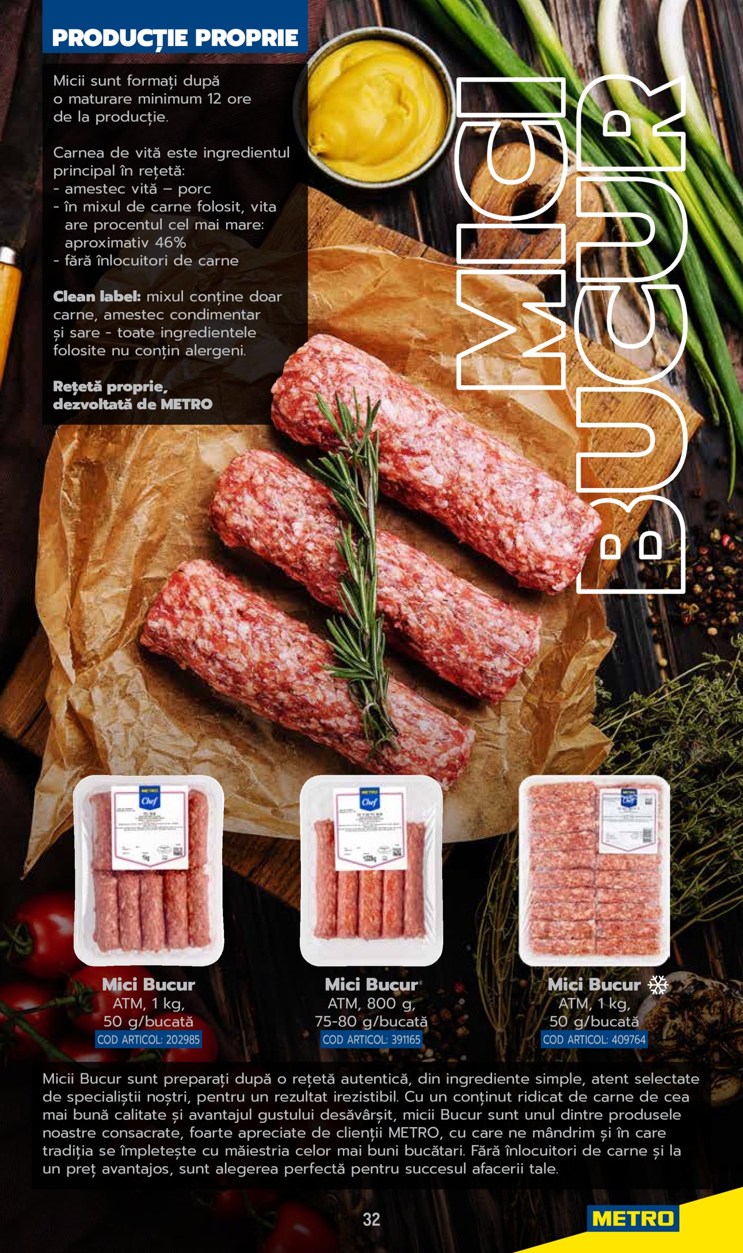 metro - Catalog Metro - Carne pentru Profesioniști valabil din 03.06. până pe 31.12. - page: 32 metro - Catalog Metro - Carne pentru Profesioniști valabil din 03.06. până pe 31.12. - page: 32
