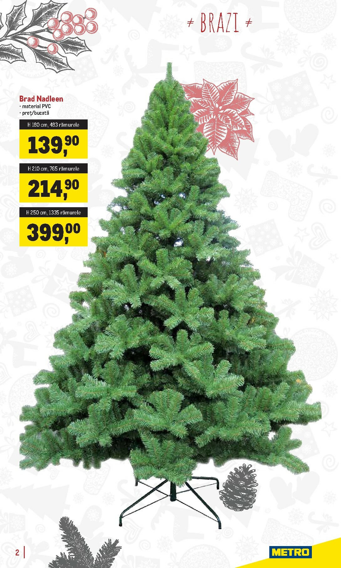 metro - Catalog Metro - Catalog Decorațiuni pentru Crăciun online – oferte valabile din 18.11. - page: 2