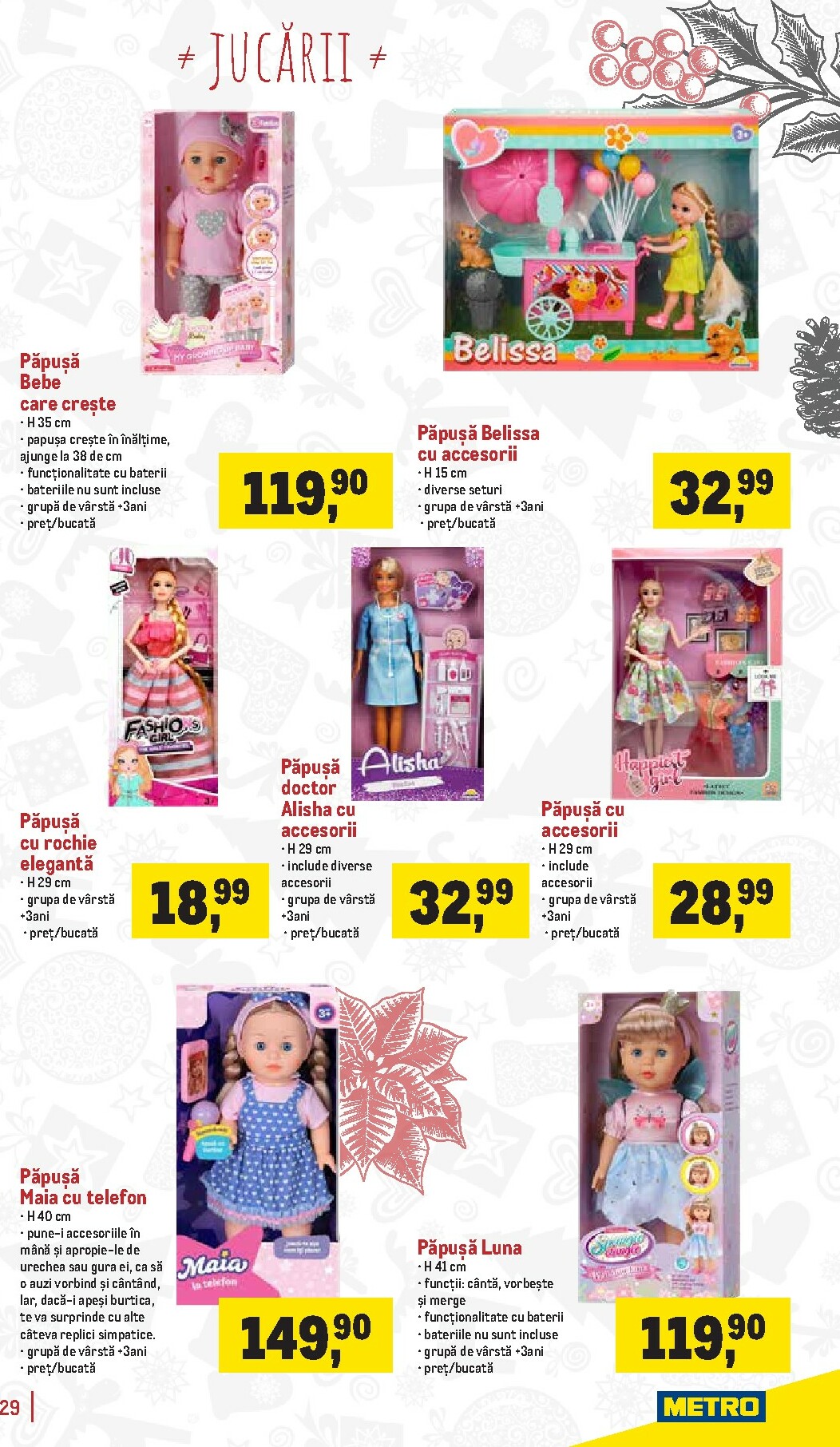 metro - Catalog Metro - Catalog Decorațiuni pentru Crăciun online – oferte valabile din 18.11. - page: 29