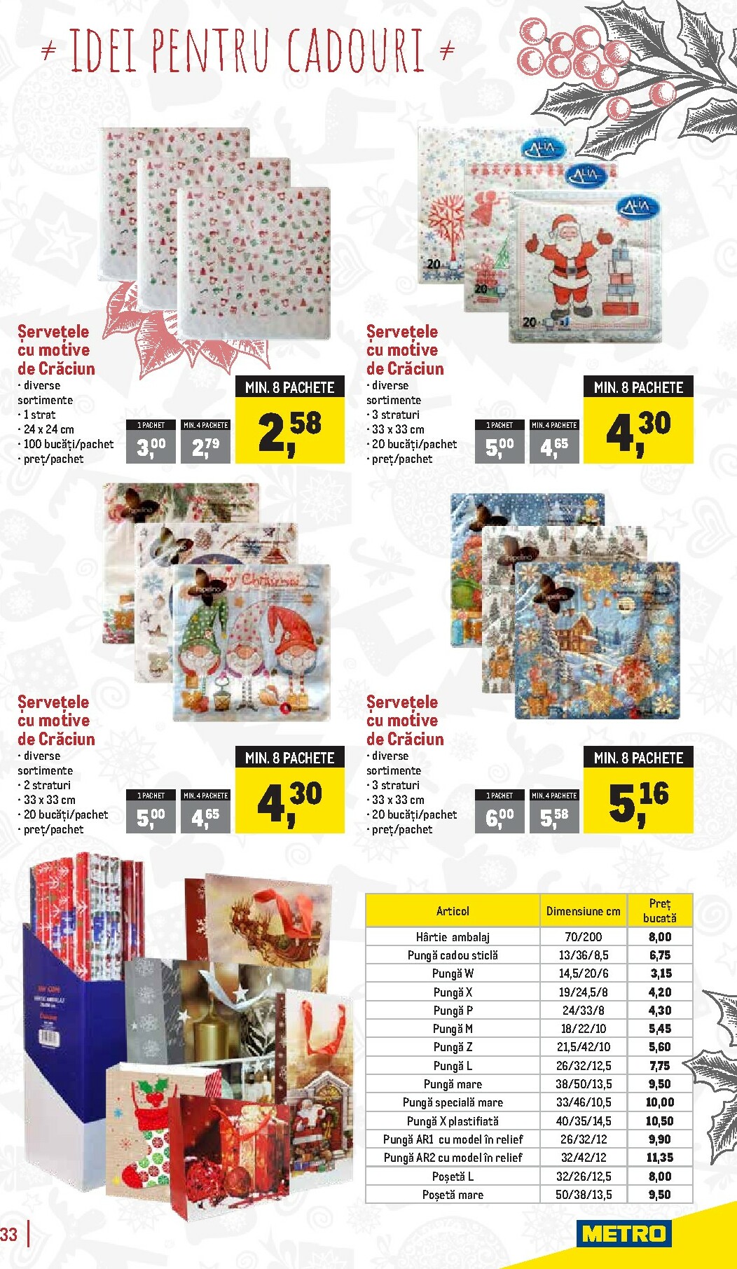 metro - Catalog Metro - Catalog Decorațiuni pentru Crăciun online – oferte valabile din 18.11. - page: 33