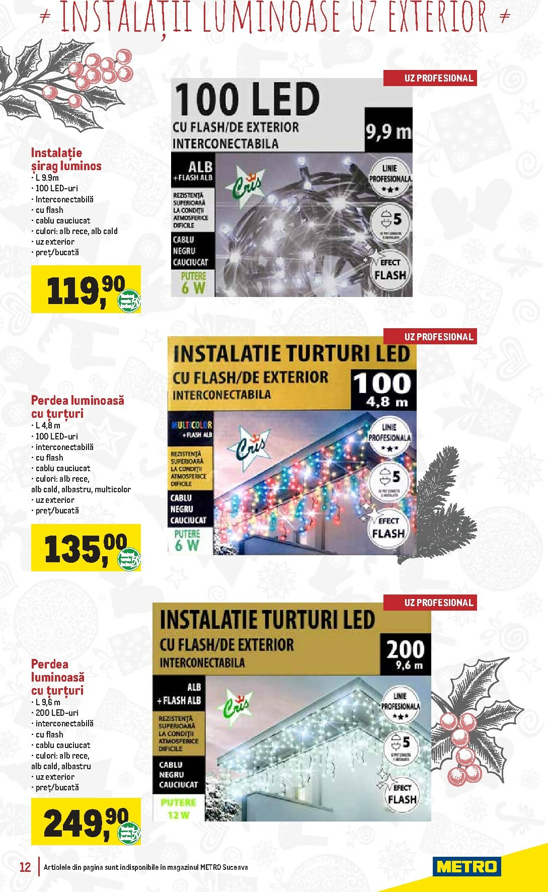 metro - Catalog Metro - Catalog Decorațiuni pentru Crăciun online – oferte valabile din 18.11. - page: 12