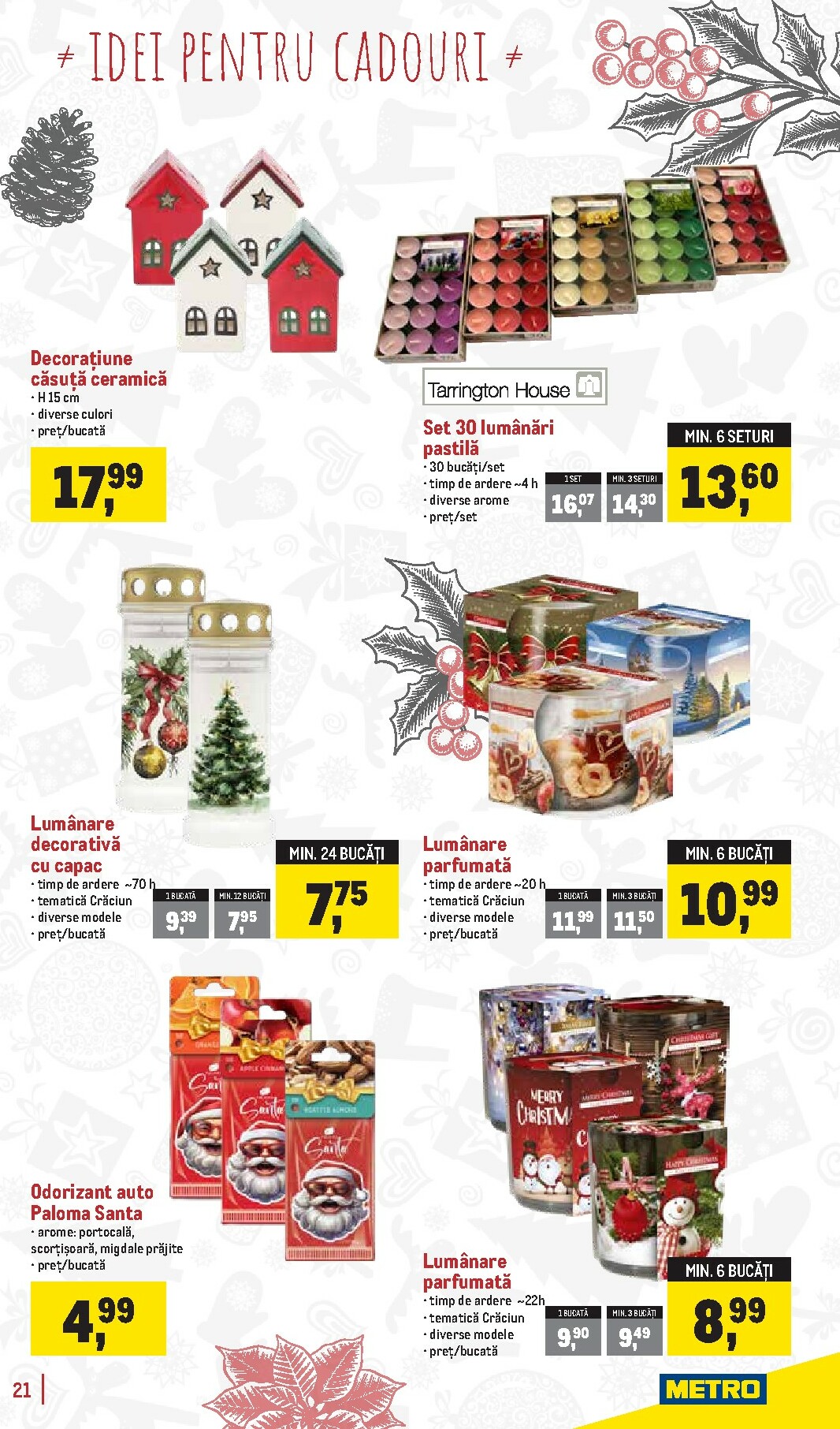 metro - Catalog Metro - Catalog Decorațiuni pentru Crăciun online – oferte valabile din 18.11. - page: 21