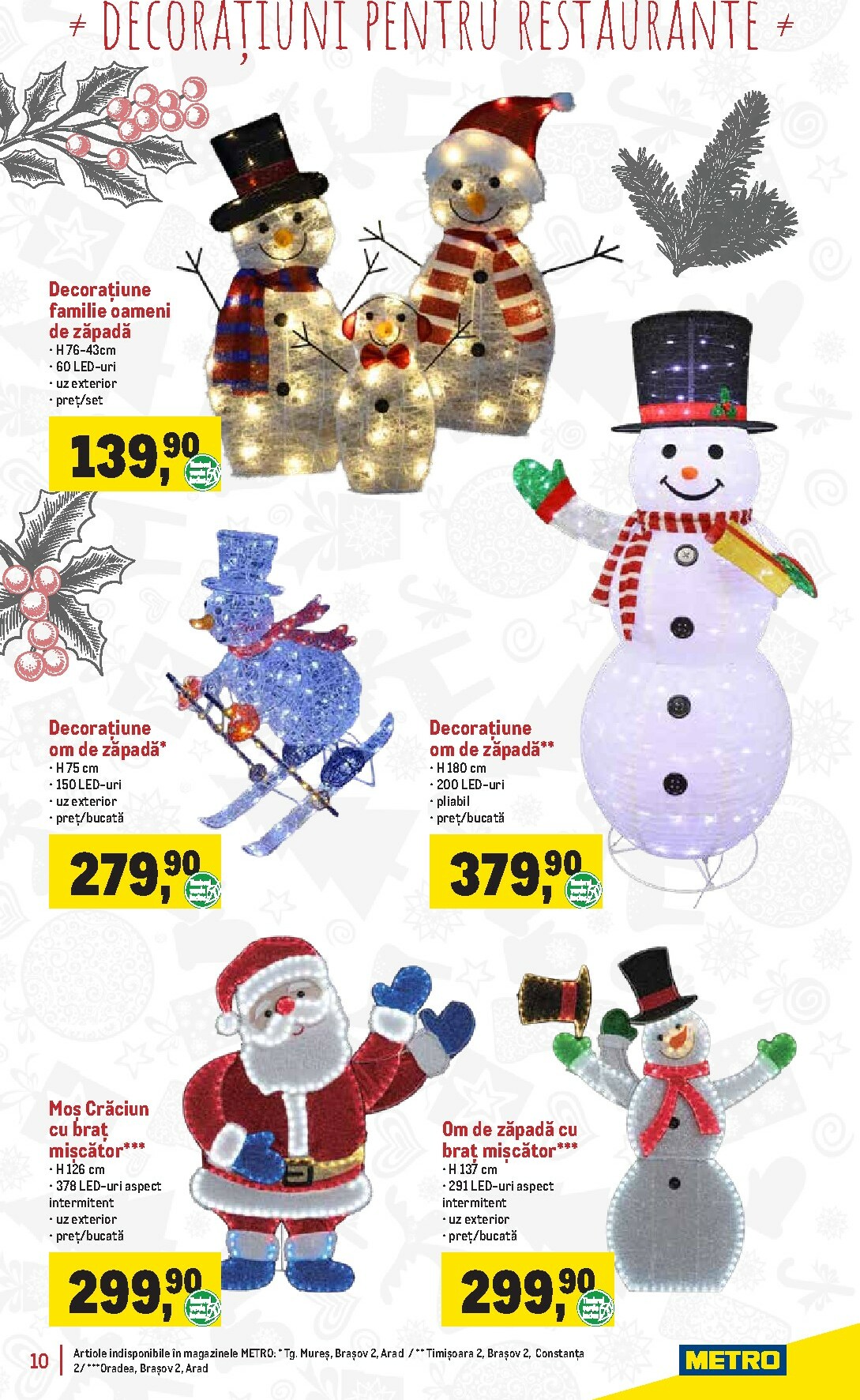 metro - Catalog Metro - Catalog Decorațiuni pentru Crăciun online – oferte valabile din 18.11. - page: 10