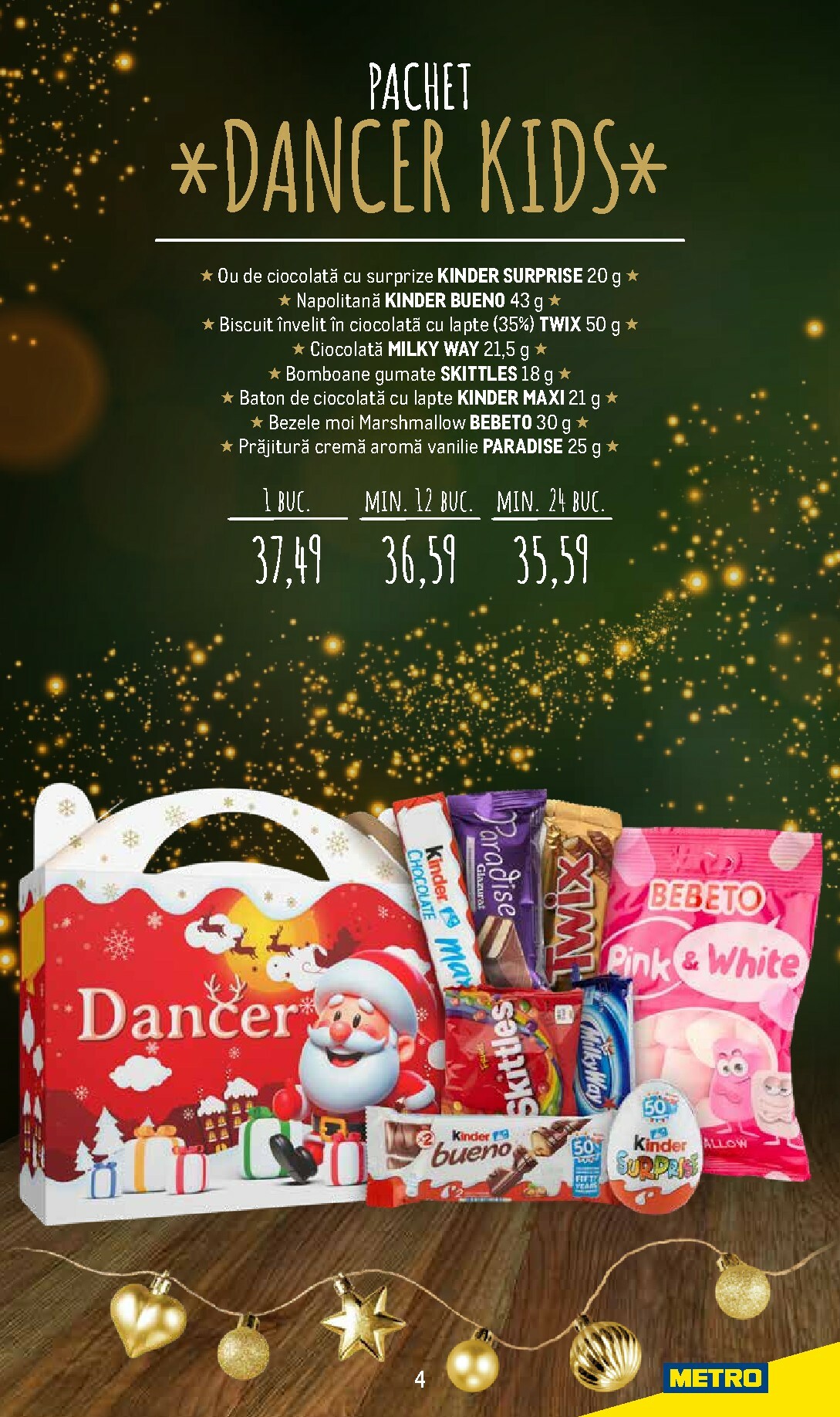 metro - Catalog Metro - Coșuri cadou pentru Crăciun online – oferte valabile din 24.11. - page: 4