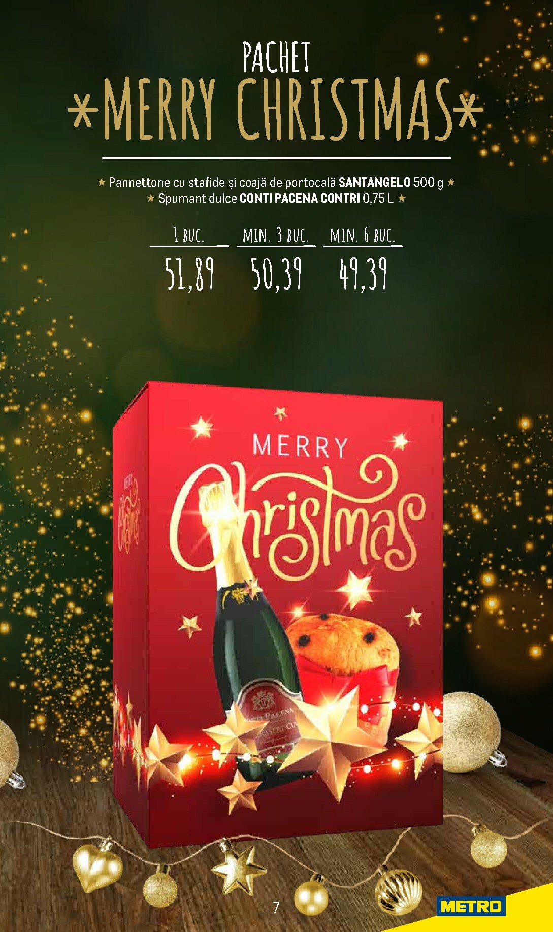 metro - Catalog Metro - Coșuri cadou pentru Crăciun online – oferte valabile din 24.11. - page: 7
