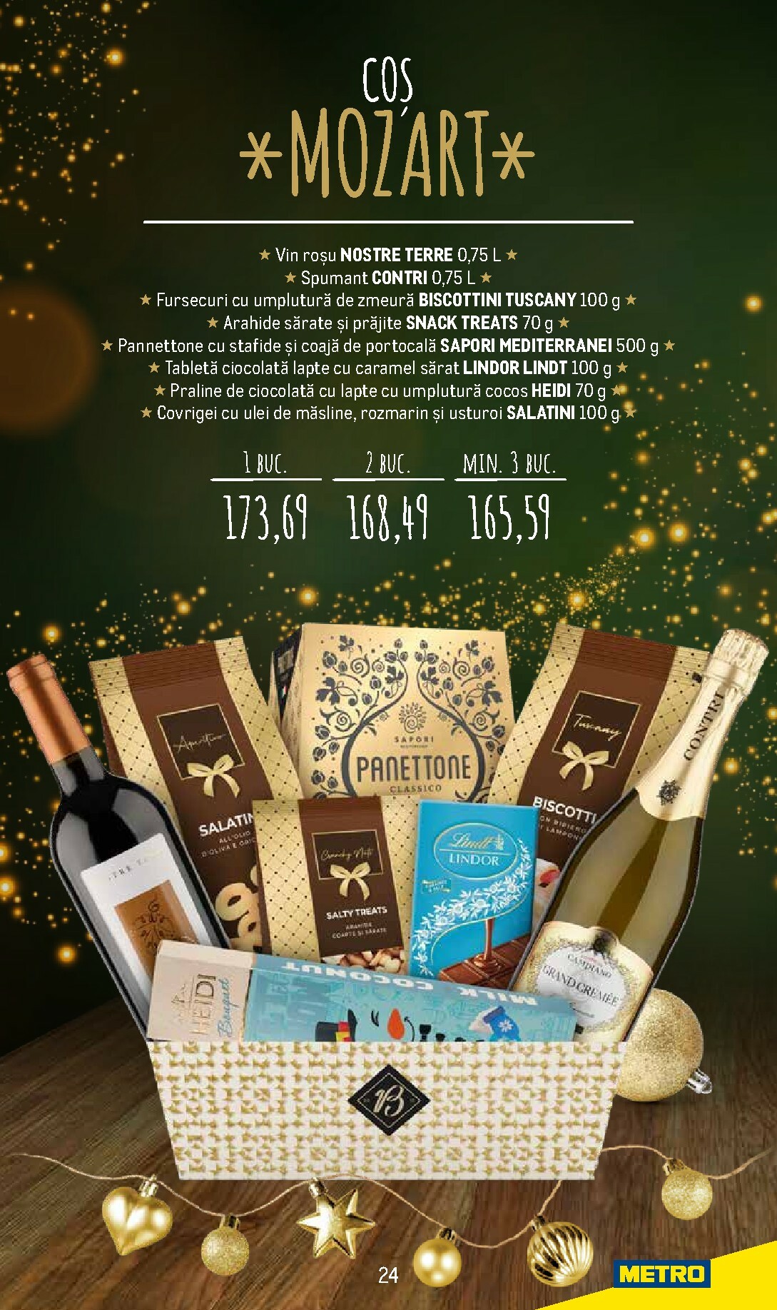 metro - Catalog Metro - Coșuri cadou pentru Crăciun online – oferte valabile din 24.11. - page: 24