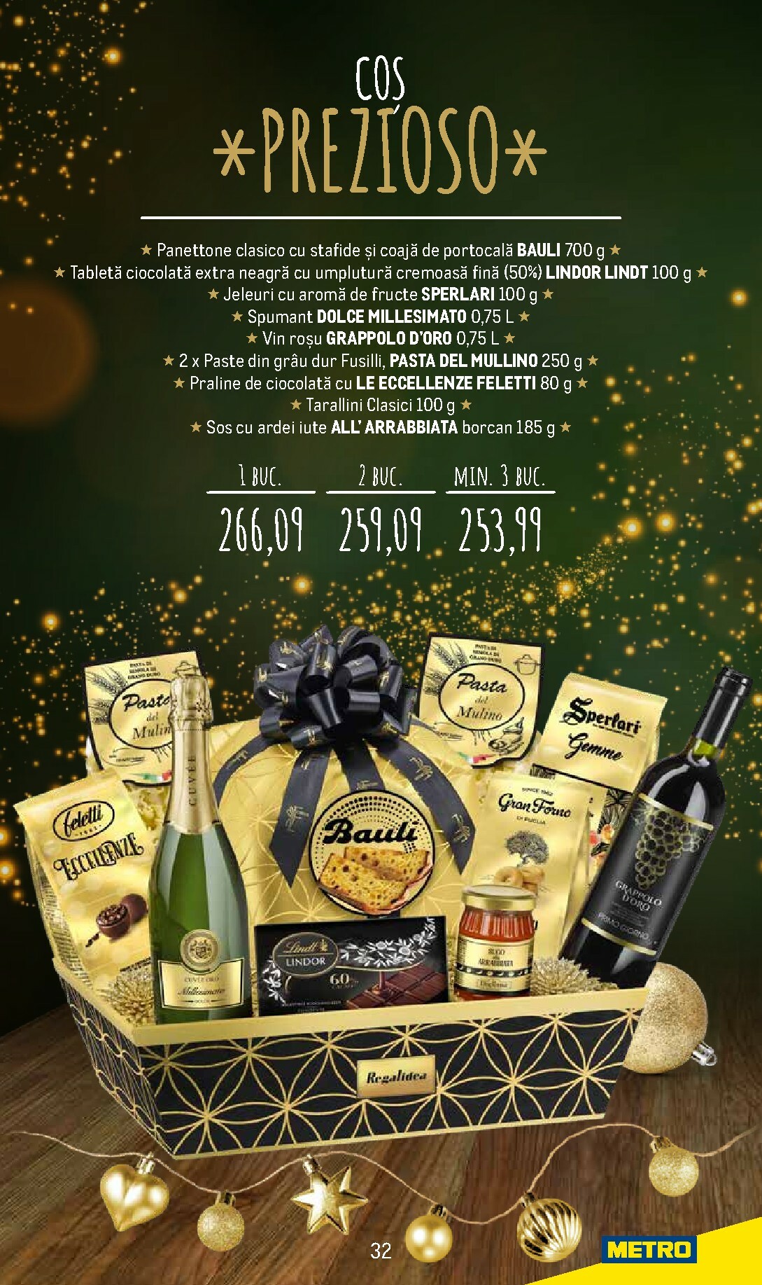 metro - Catalog Metro - Coșuri cadou pentru Crăciun online – oferte valabile din 24.11. - page: 32