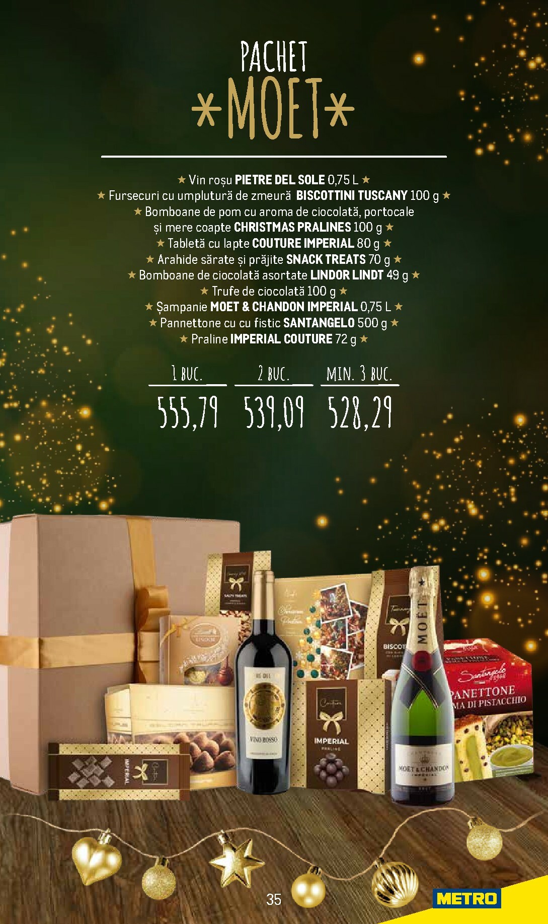 metro - Catalog Metro - Coșuri cadou pentru Crăciun online – oferte valabile din 24.11. - page: 35