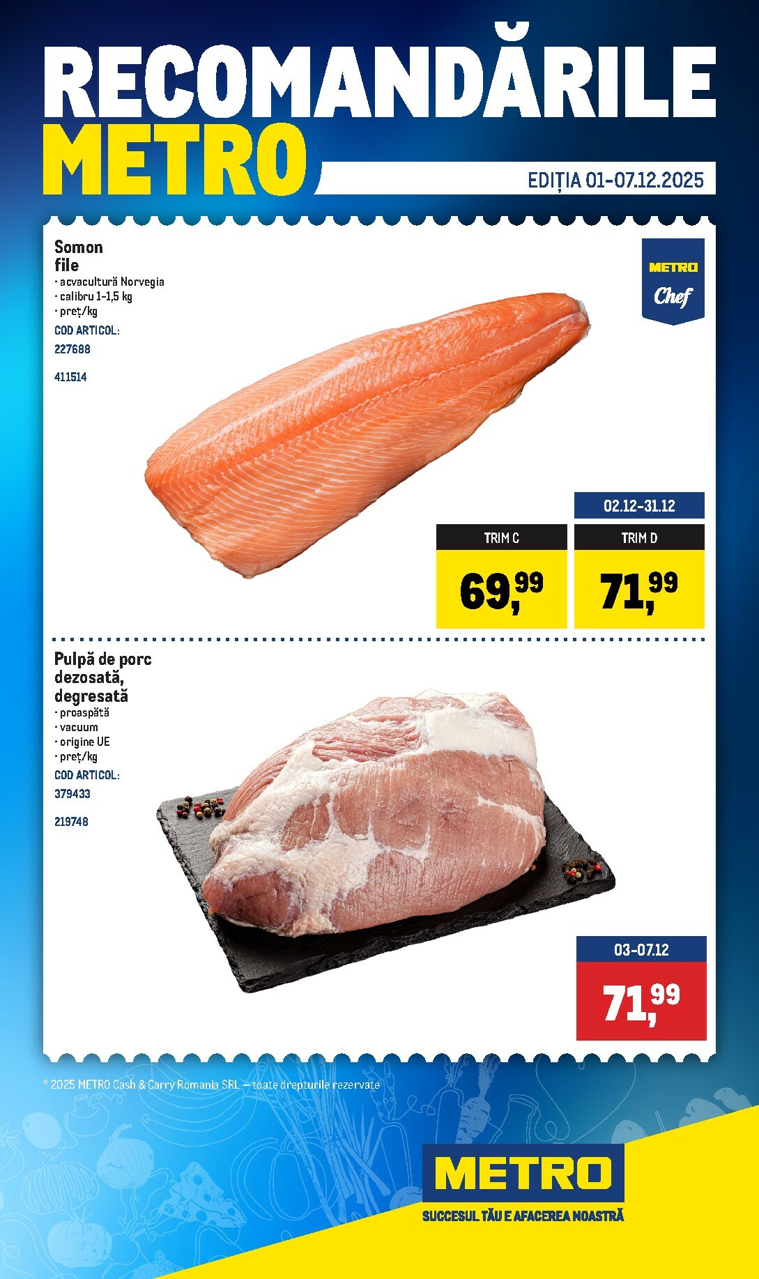metro - Catalog Metro - Recomandările online – oferte valabile din 01.12.