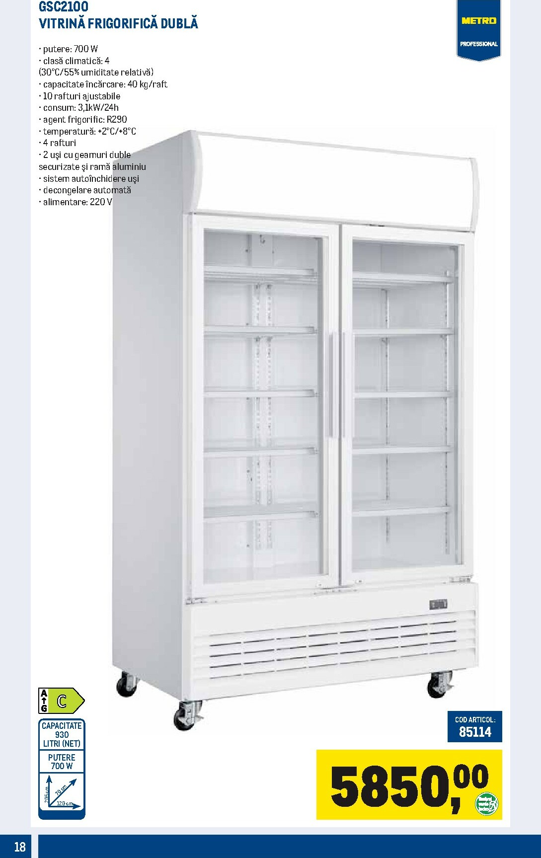 metro - Catalog Metro - Echipamente pentru magazinul tău online – oferte valabile din 05.01. - page: 18