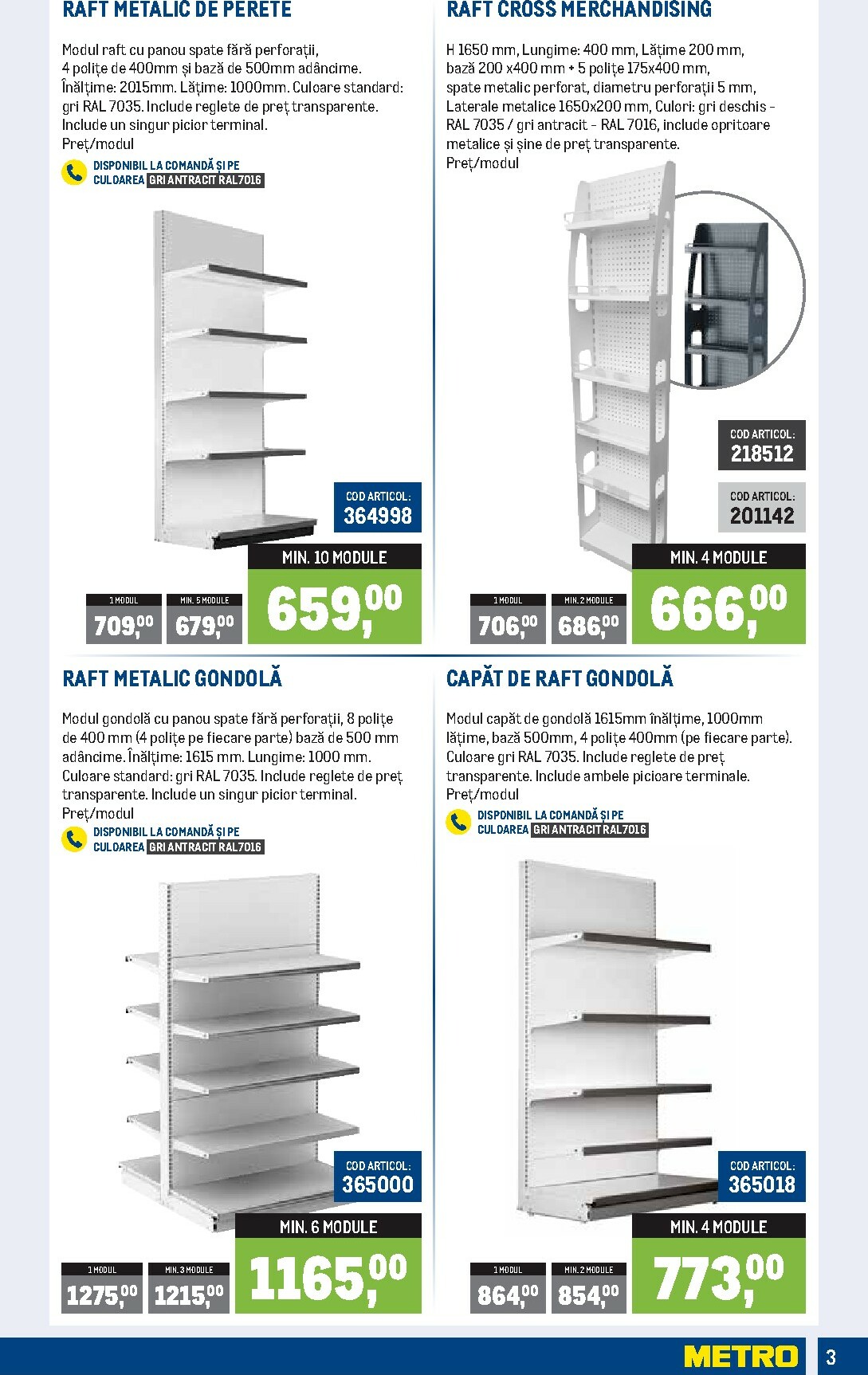 metro - Catalog Metro - Echipamente pentru magazinul tău online – oferte valabile din 05.01. - page: 3