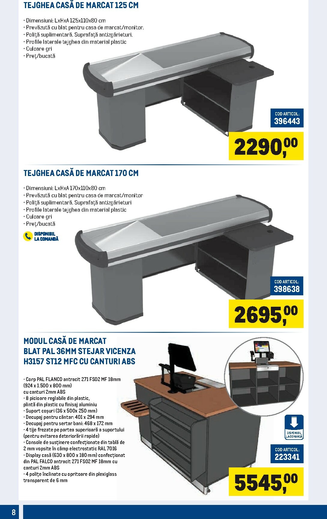 metro - Catalog Metro - Echipamente pentru magazinul tău online – oferte valabile din 05.01. - page: 8