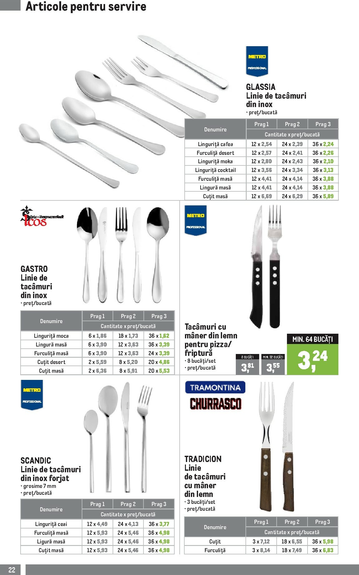 metro - Catalog Metro - Soluții Nealimentare pentru HoReCa online – oferte valabile din 05.01. - page: 22