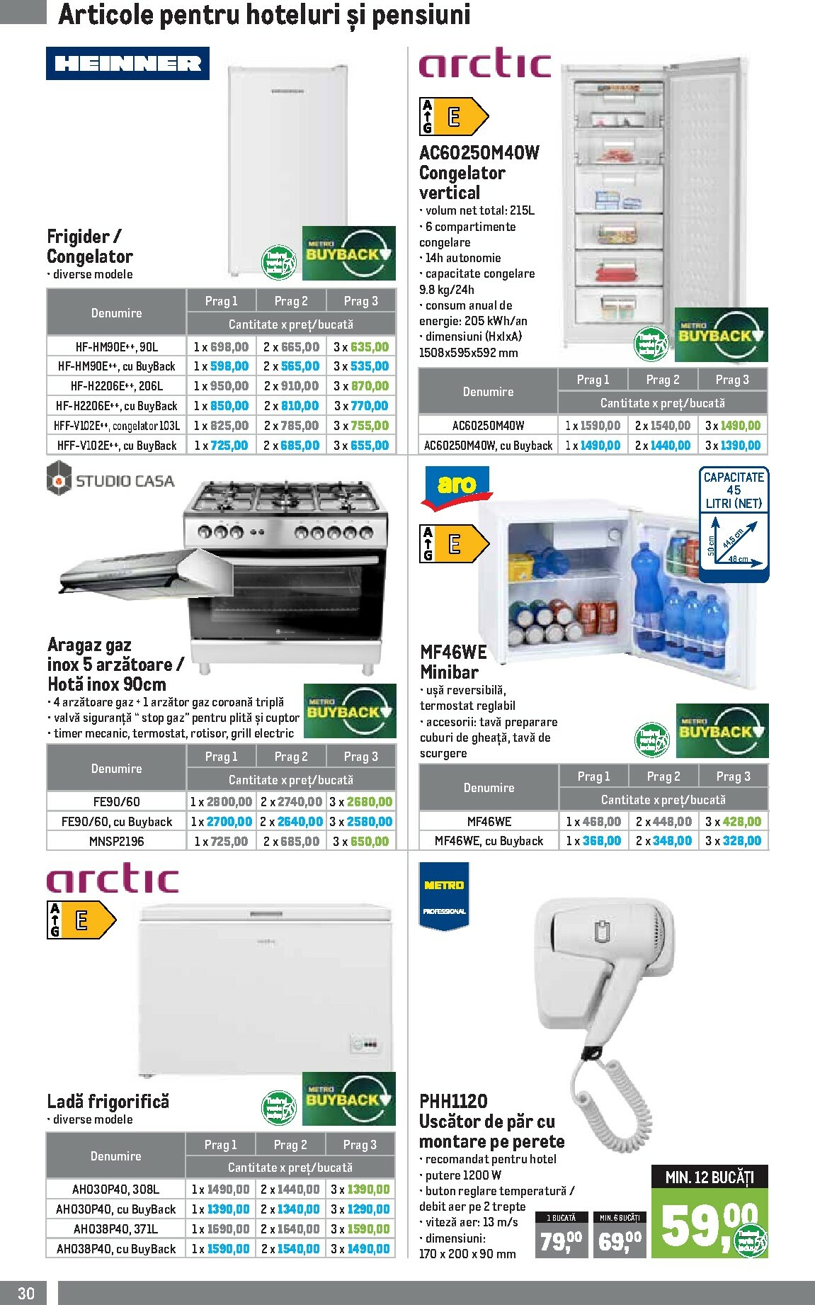metro - Catalog Metro - Soluții Nealimentare pentru HoReCa online – oferte valabile din 05.01. - page: 30