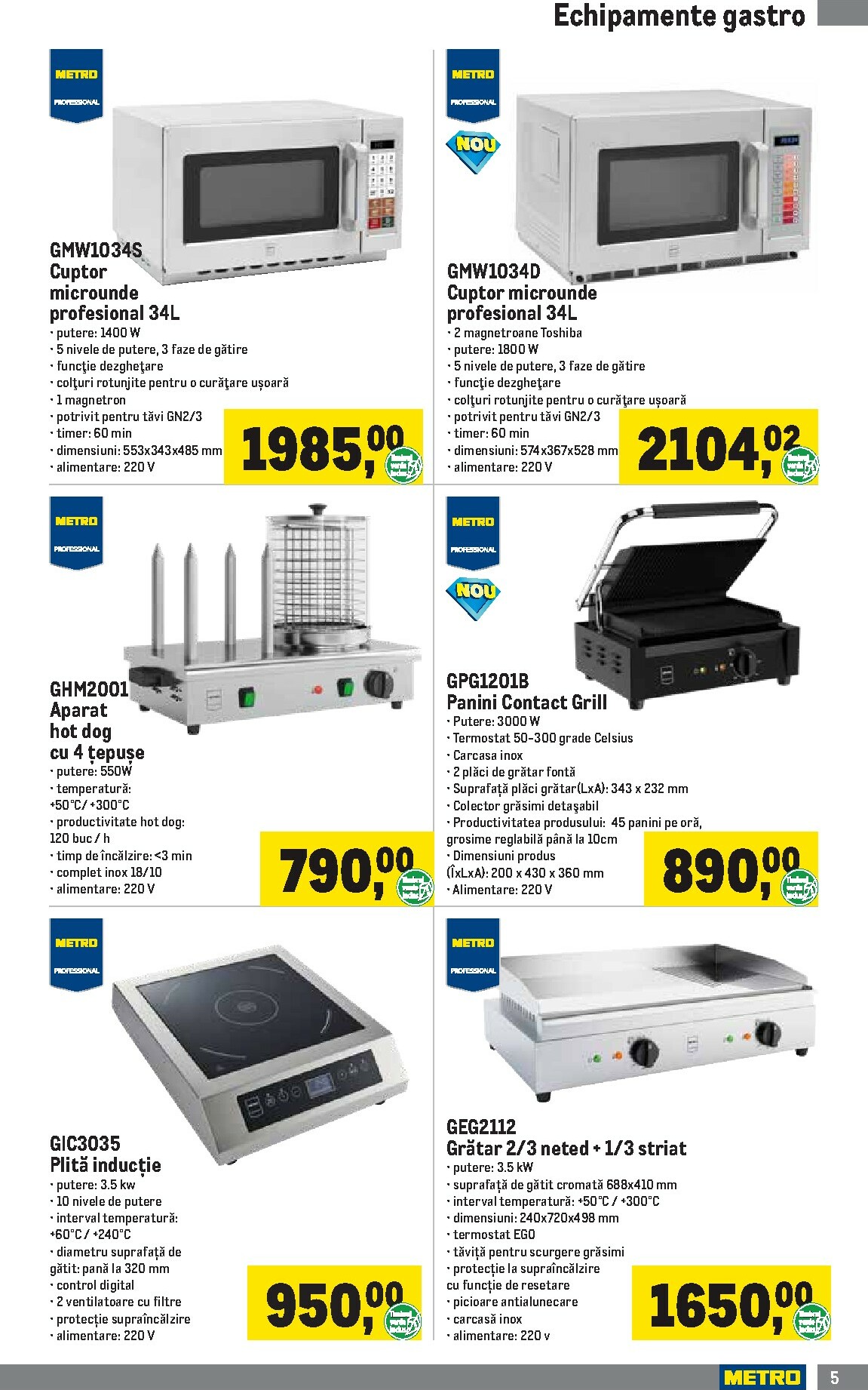 metro - Catalog Metro - Soluții Nealimentare pentru HoReCa online – oferte valabile din 05.01. - page: 5