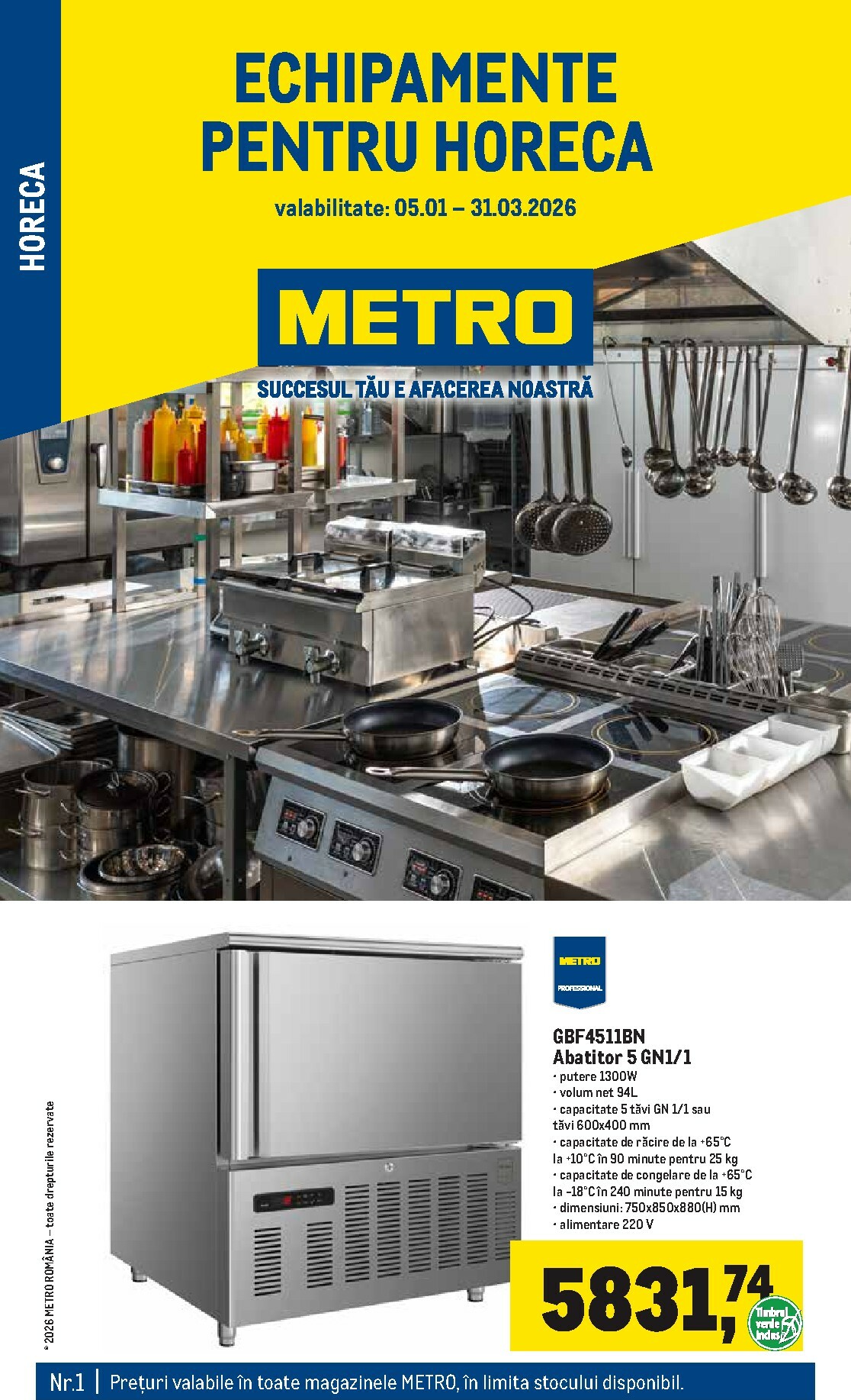 metro - Catalog Metro - Soluții Nealimentare pentru HoReCa online – oferte valabile din 05.01.