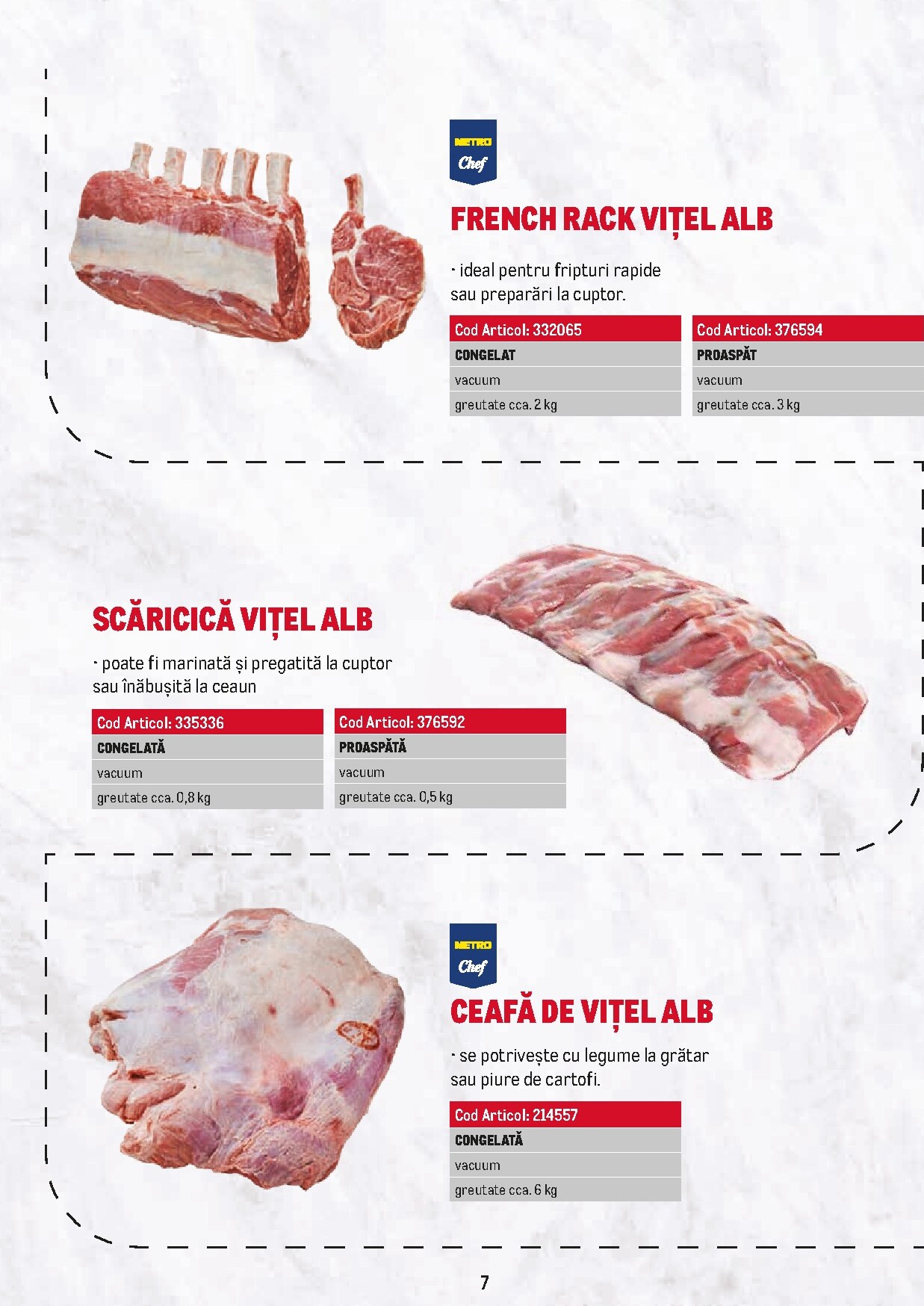 metro - Catalog Metro - Selecție Carne de vițel online – oferte valabile din 23.02.2026 - page: 7