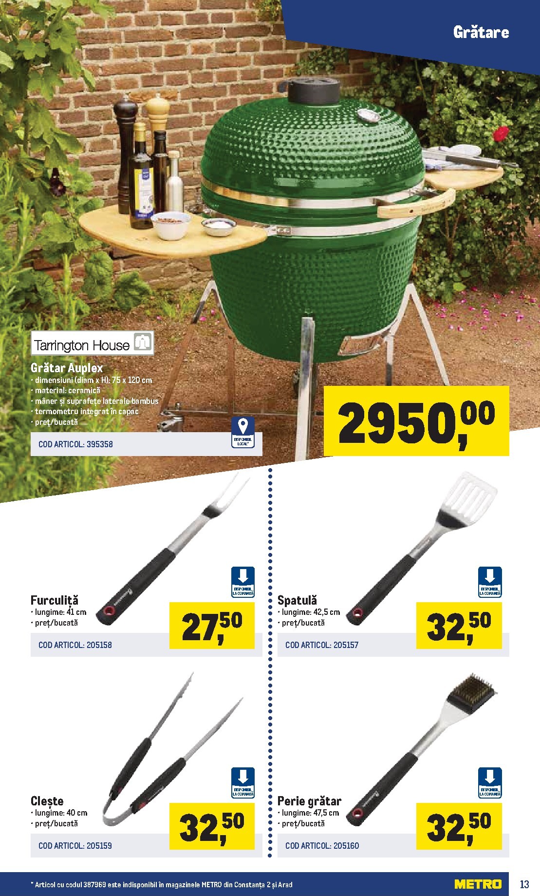 metro - Catalog Metro - Catalog Terasă și grădină PRO online – oferte valabile din 16.03.2026 - page: 13