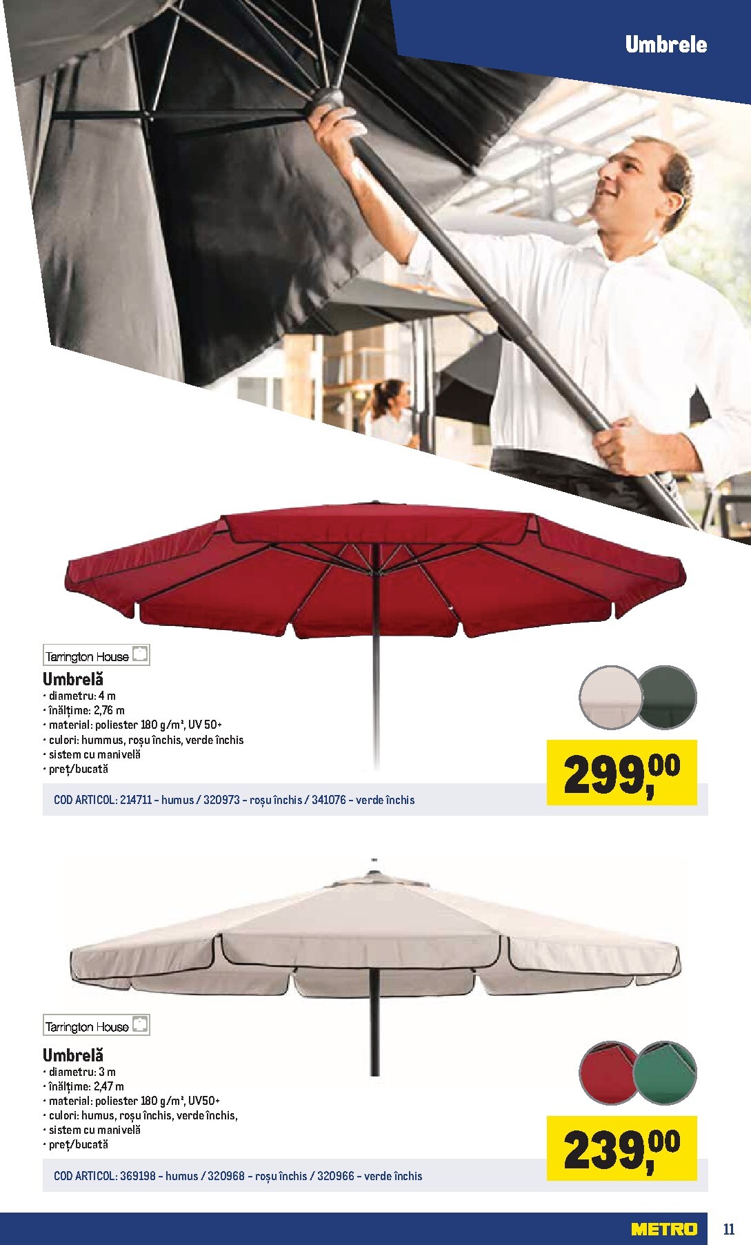 metro - Catalog Metro - Catalog Terasă și grădină PRO online – oferte valabile din 16.03.2026 - page: 11
