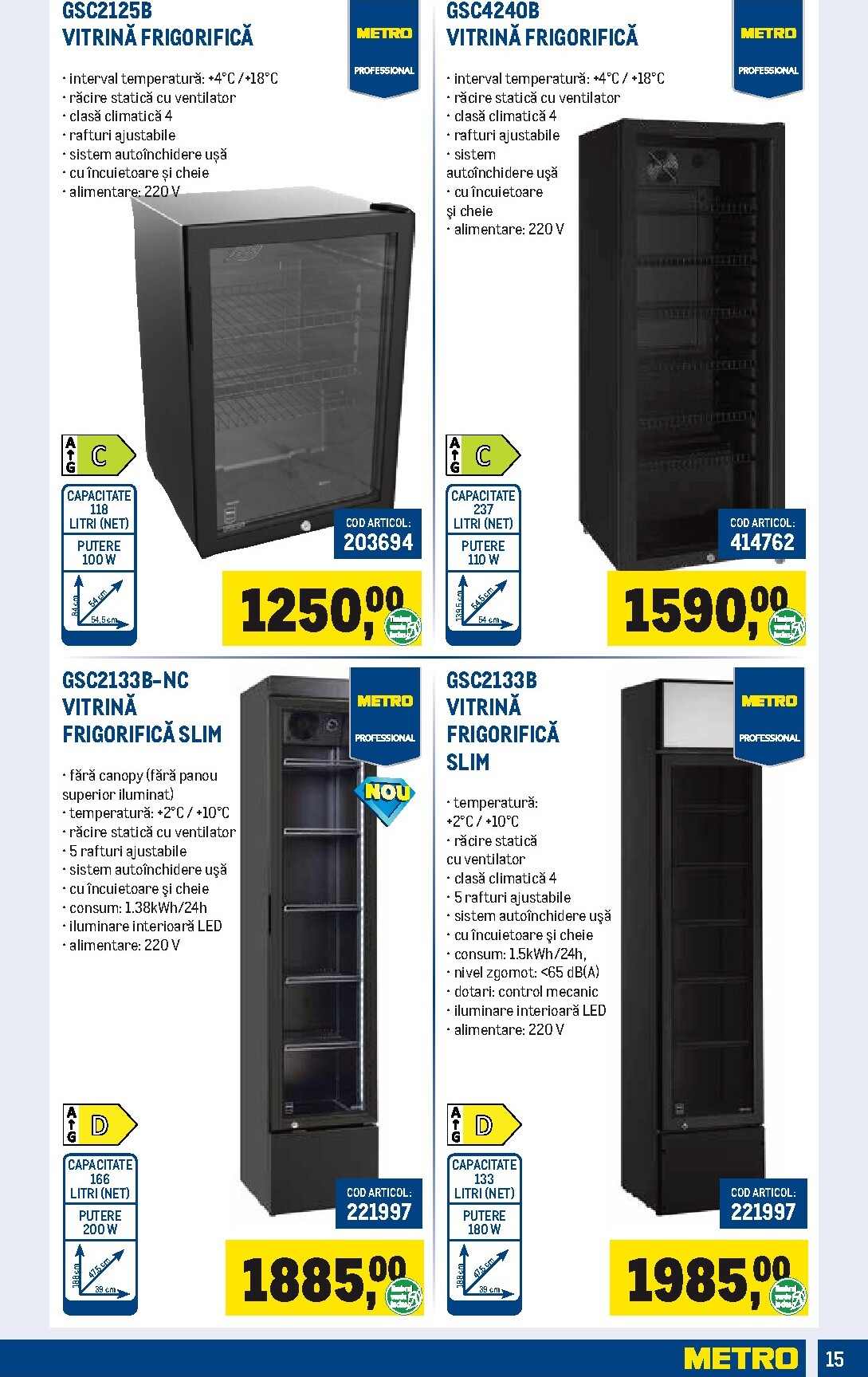 metro - Catalog Metro - Echipamente pentru magazinul tău online – oferte valabile din 01.04.2026 - page: 15