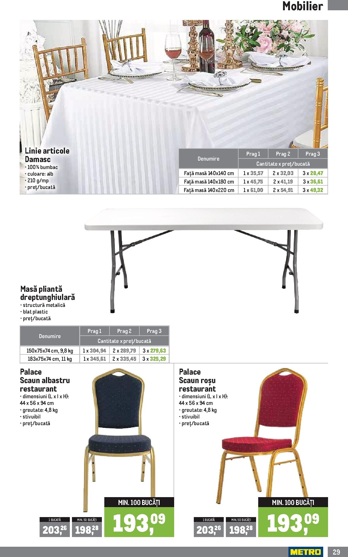 metro - Catalog Metro - Soluții Nealimentare pentru HoReCa online – oferte valabile din 01.04.2026 - page: 29