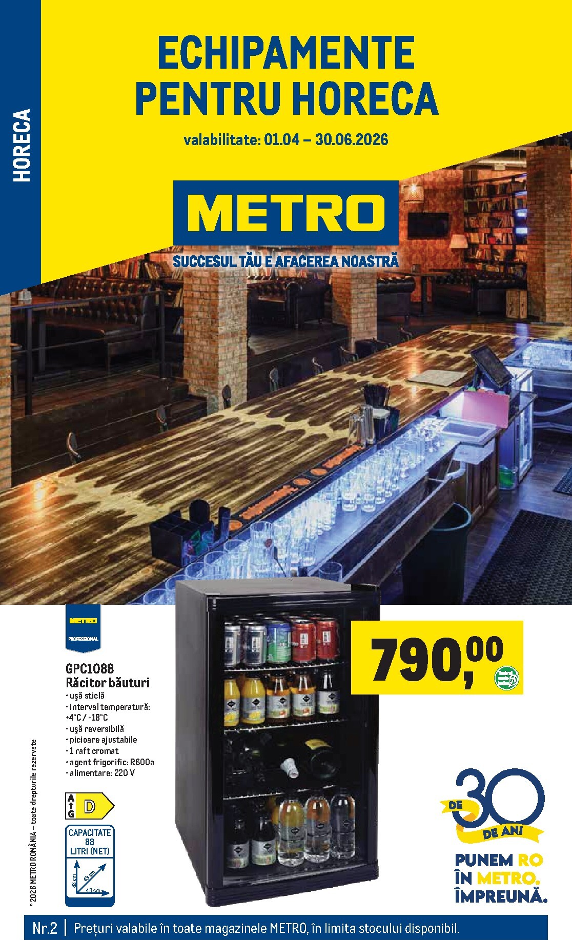 metro - Catalog Metro - Soluții Nealimentare pentru HoReCa online – oferte valabile din 01.04.2026