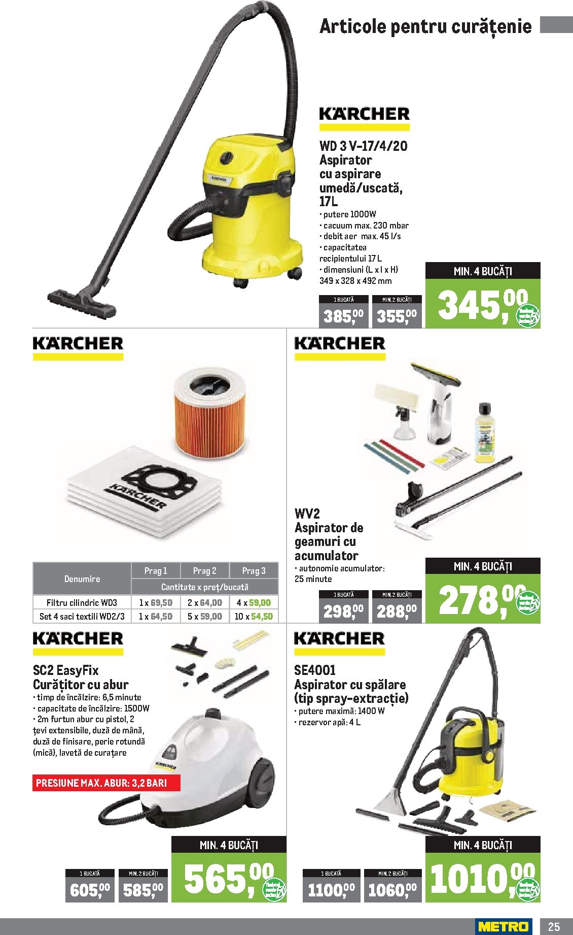 metro - Catalog Metro - Soluții Nealimentare pentru HoReCa online – oferte valabile din 01.04.2026 - page: 25