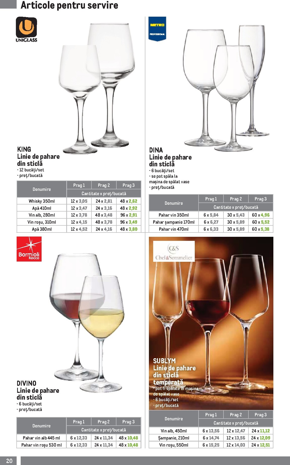 metro - Catalog Metro - Soluții Nealimentare pentru HoReCa online – oferte valabile din 01.04.2026 - page: 20