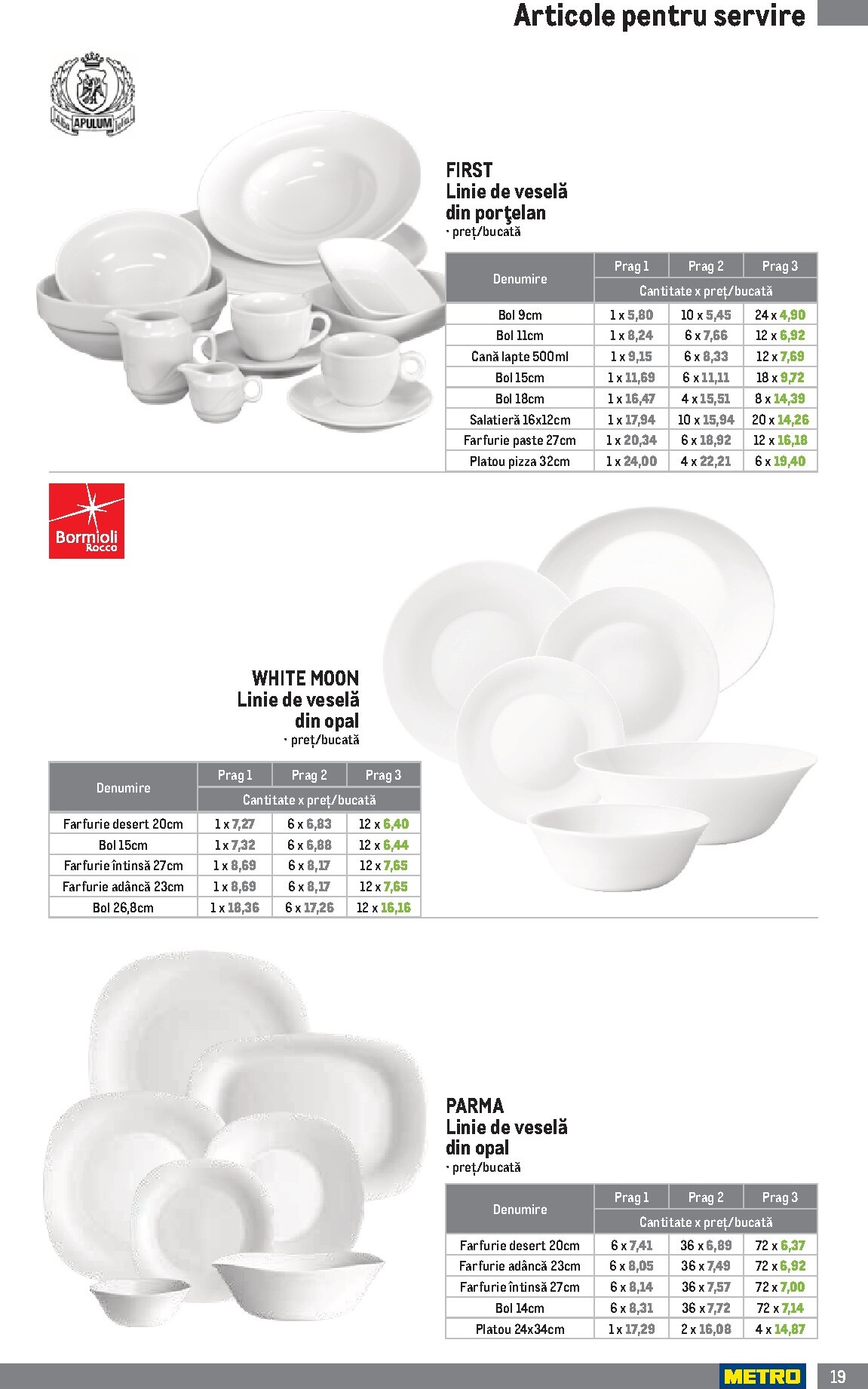 metro - Catalog Metro - Soluții Nealimentare pentru HoReCa online – oferte valabile din 01.04.2026 - page: 19