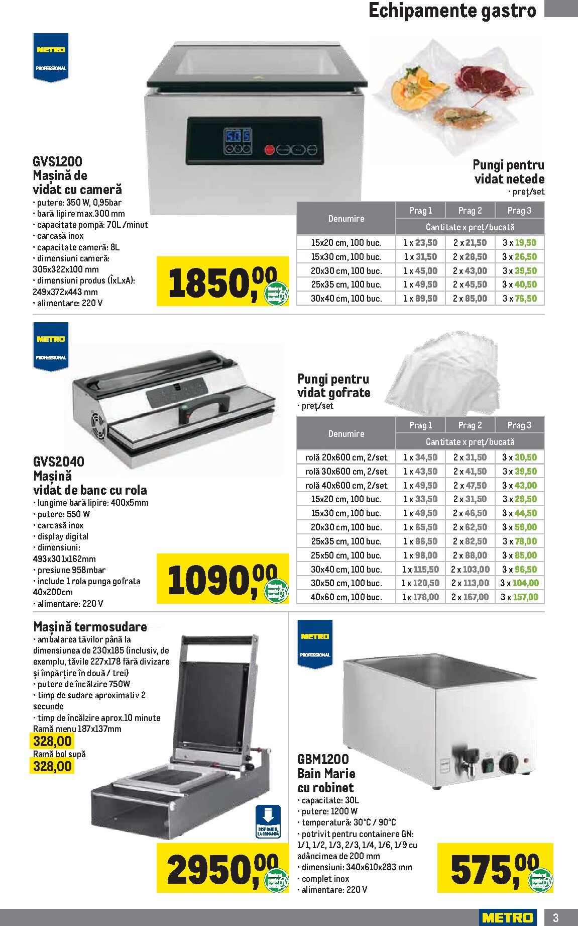 metro - Catalog Metro - Soluții Nealimentare pentru HoReCa online – oferte valabile din 01.04.2026 - page: 3