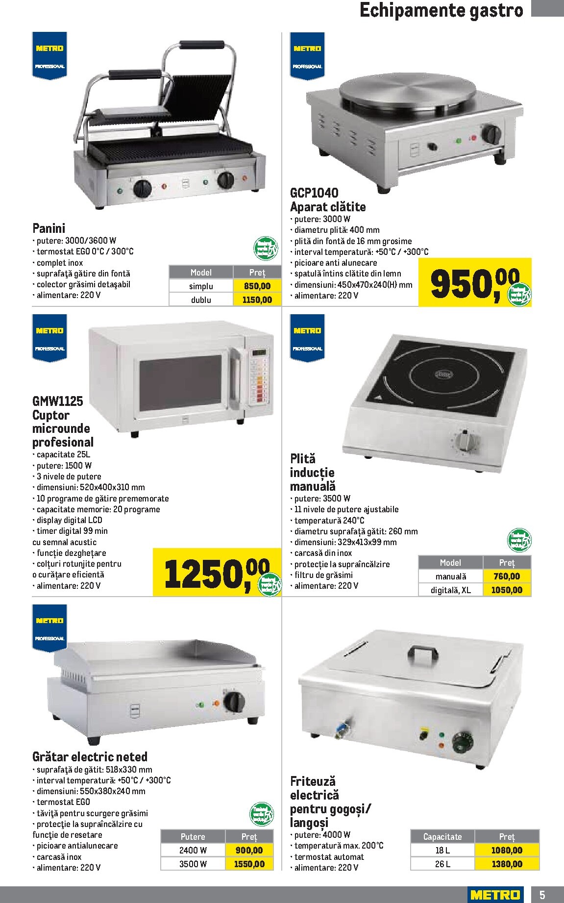 metro - Catalog Metro - Soluții Nealimentare pentru HoReCa online – oferte valabile din 01.04.2026 - page: 5