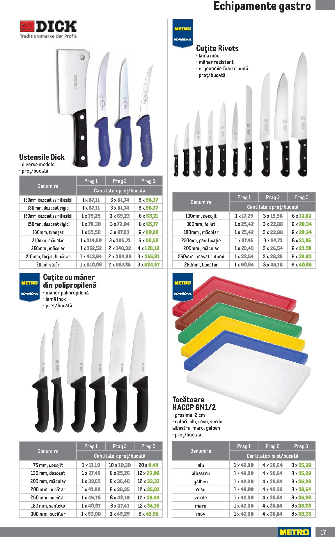 metro - Catalog Metro - Soluții Nealimentare pentru HoReCa online – oferte valabile din 01.04.2026 - page: 17