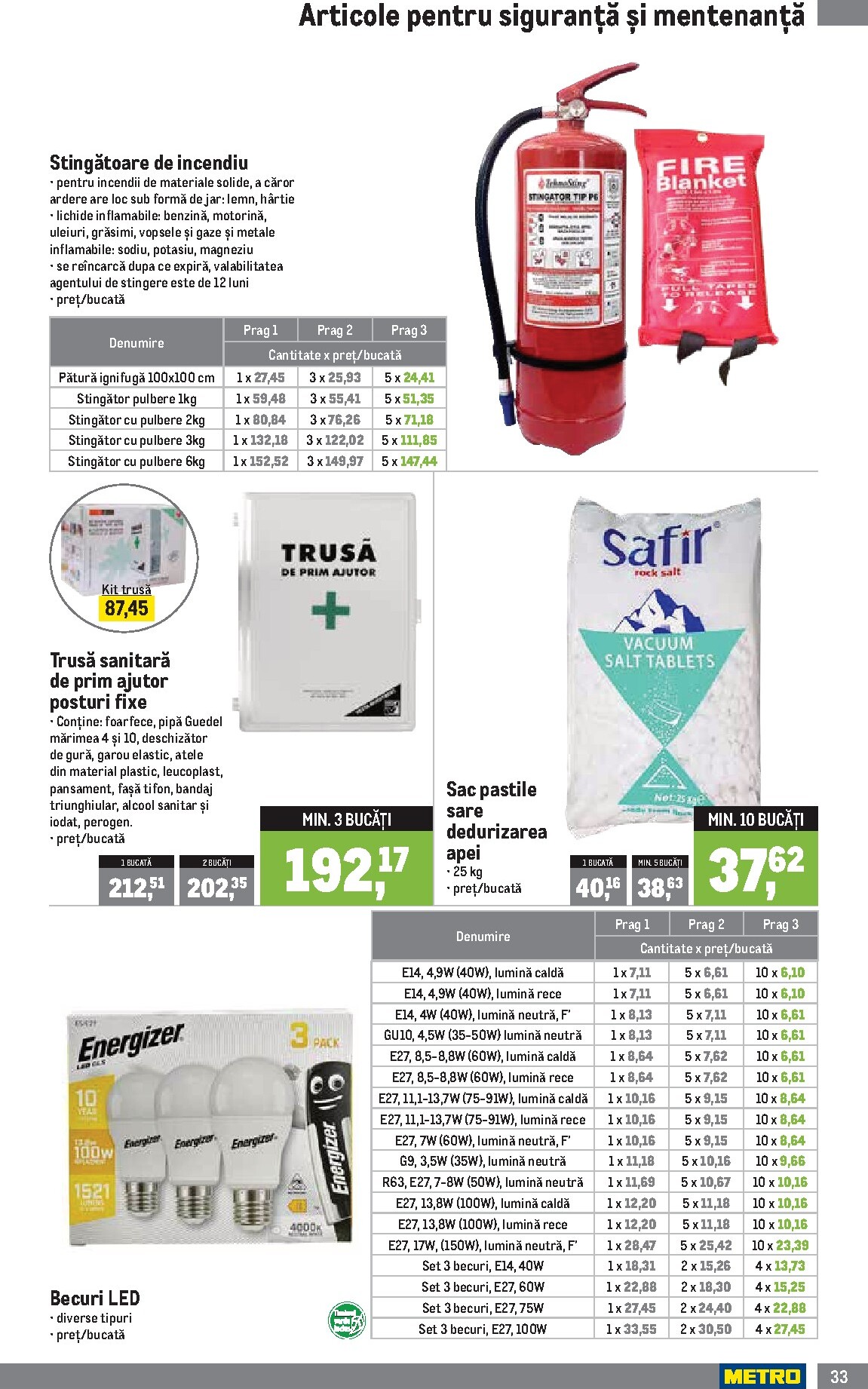 metro - Catalog Metro - Soluții Nealimentare pentru HoReCa online – oferte valabile din 01.04.2026 - page: 33