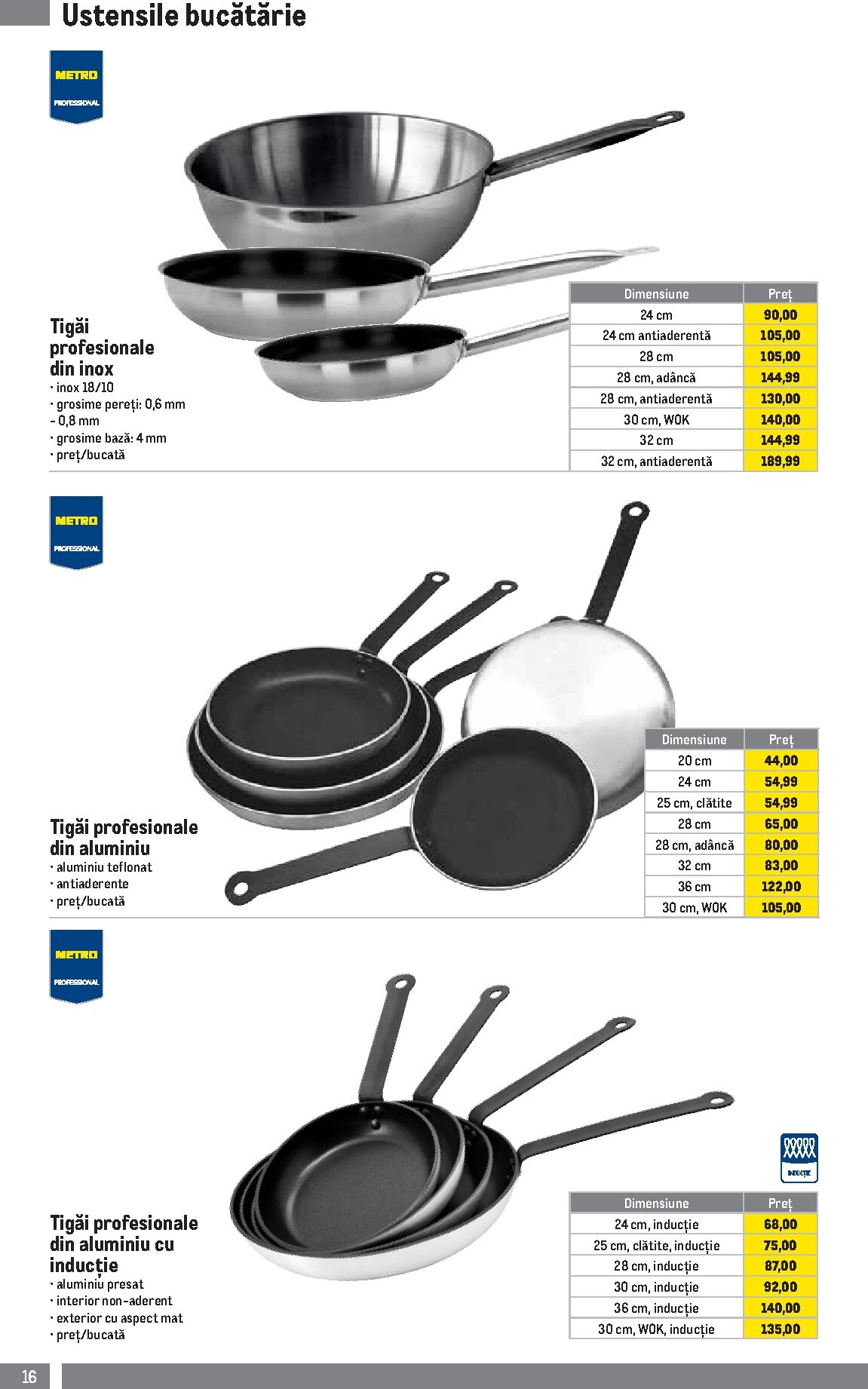 metro - Catalog Metro - Soluții Nealimentare pentru HoReCa online – oferte valabile din 01.04.2026 - page: 16