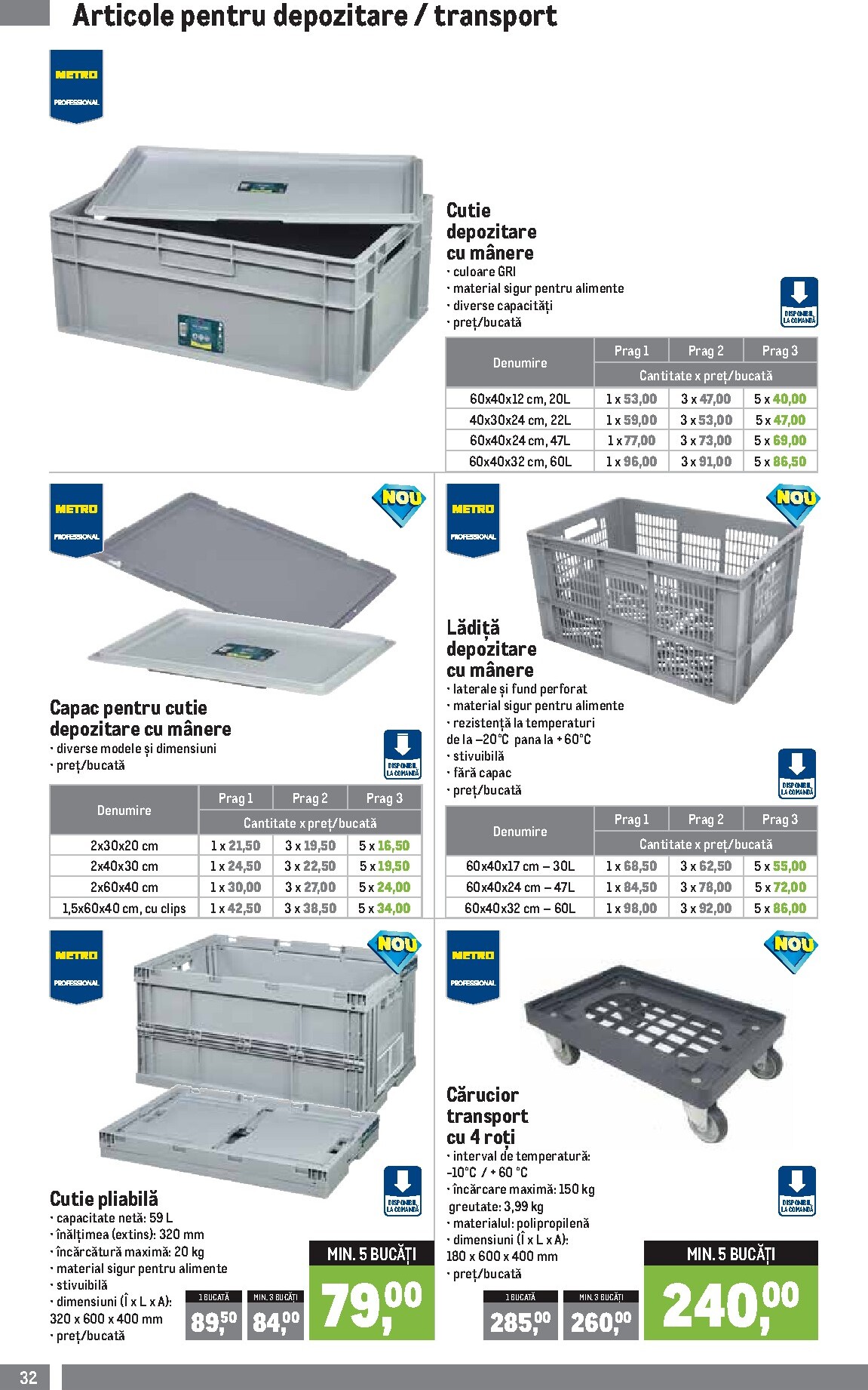 metro - Catalog Metro - Soluții Nealimentare pentru HoReCa online – oferte valabile din 01.04.2026 - page: 32