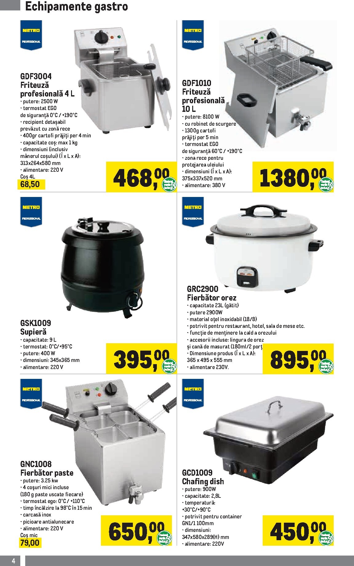 metro - Catalog Metro - Soluții Nealimentare pentru HoReCa online – oferte valabile din 01.04.2026 - page: 4