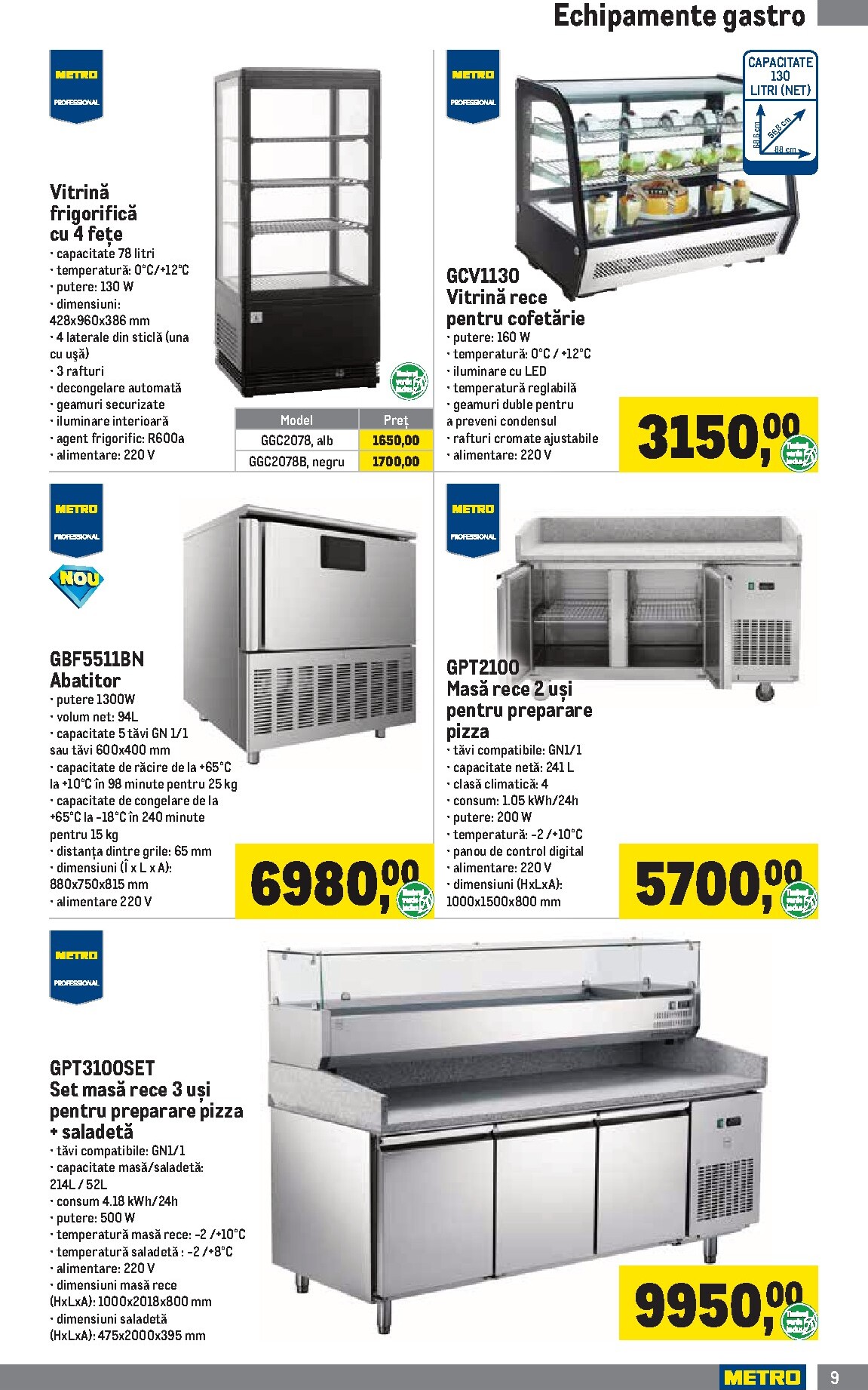 metro - Catalog Metro - Soluții Nealimentare pentru HoReCa online – oferte valabile din 01.04.2026 - page: 9